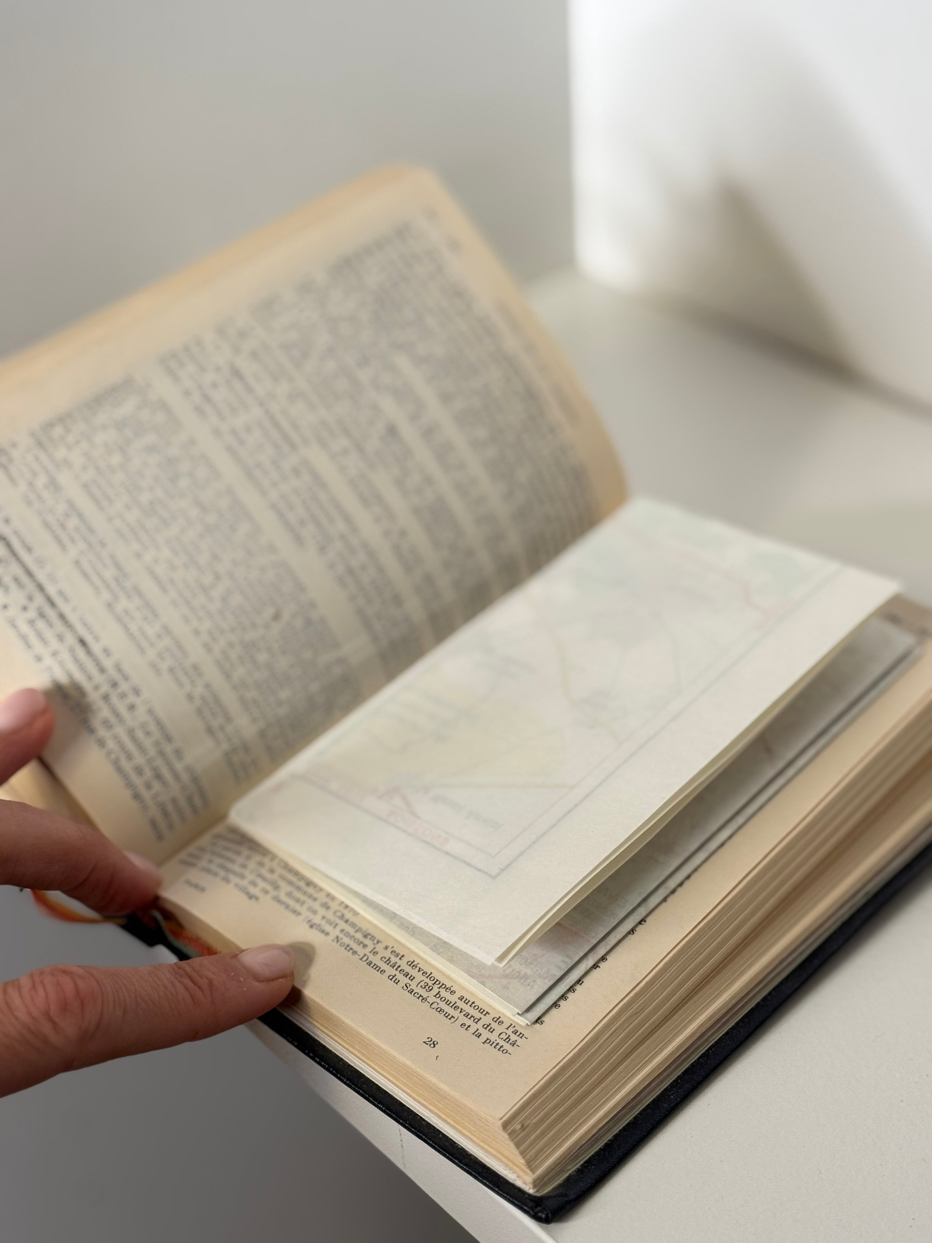 Vintage Guide: Paris and Surrounding Areas – Les Guides Bleus by Hachette