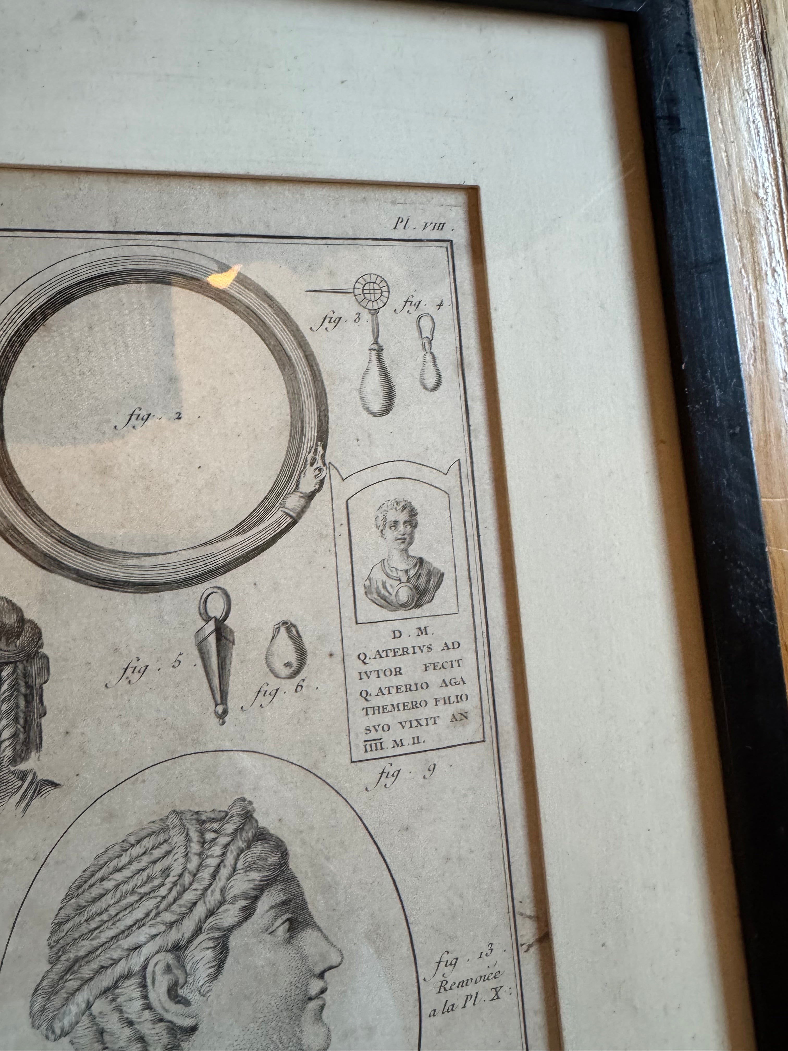 Encyclopédie de Diderot: Antiquités, Planche VIII
