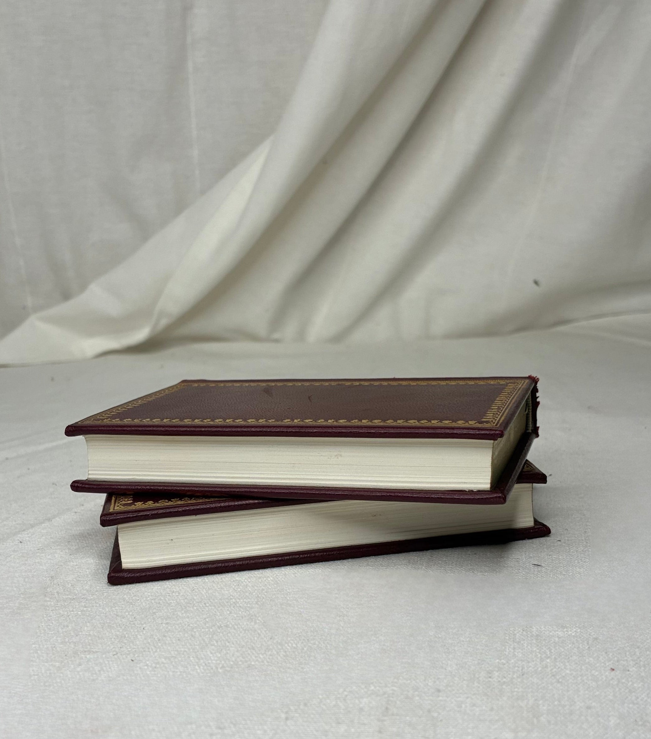 LIMITED EDITION Vintage Fine Leather Mini Book Set