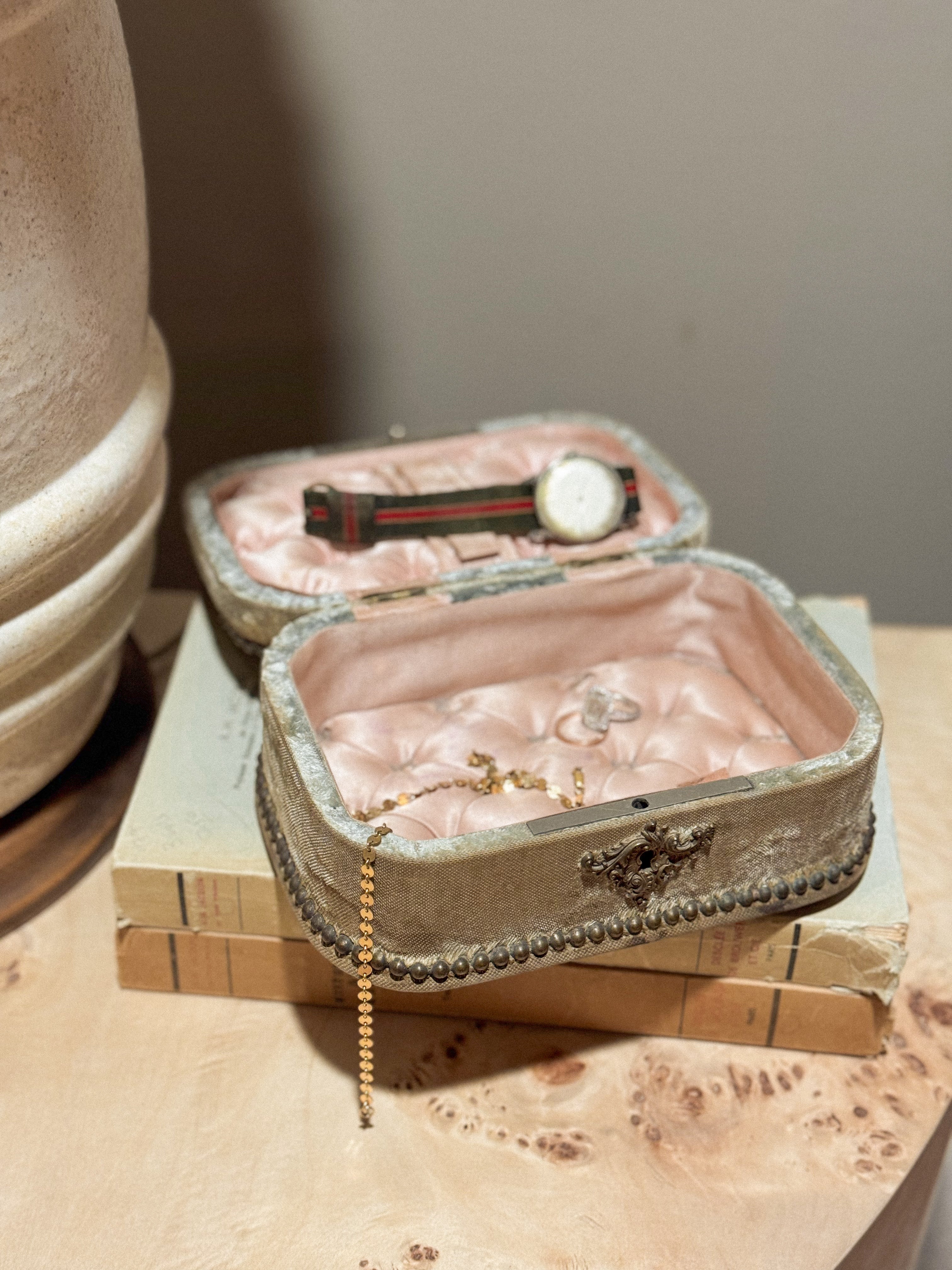 Napoléon III French Velvet Box