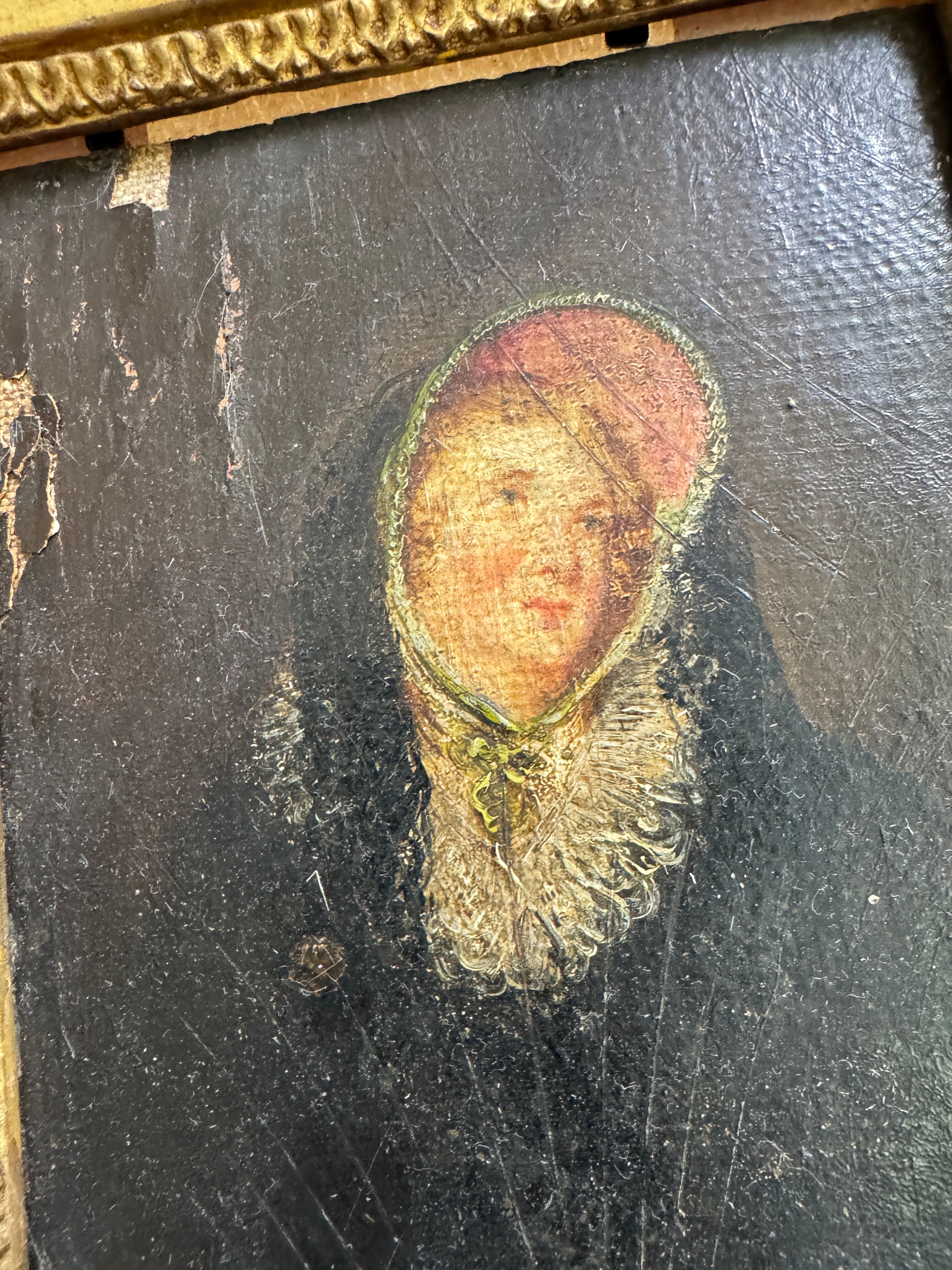 Femme à la Coiffe de Dentelle