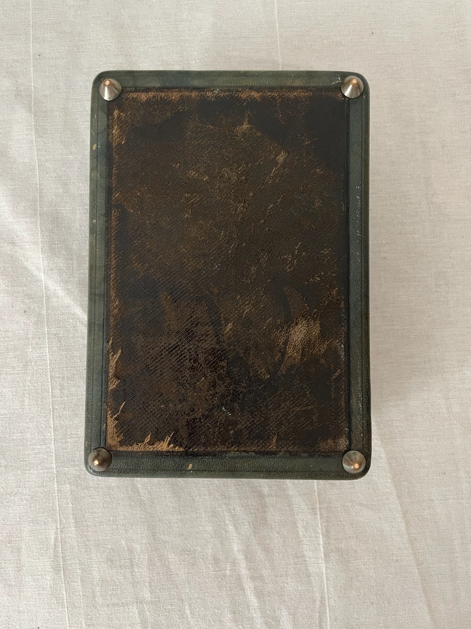 Tufted Napoleon III Leather Box