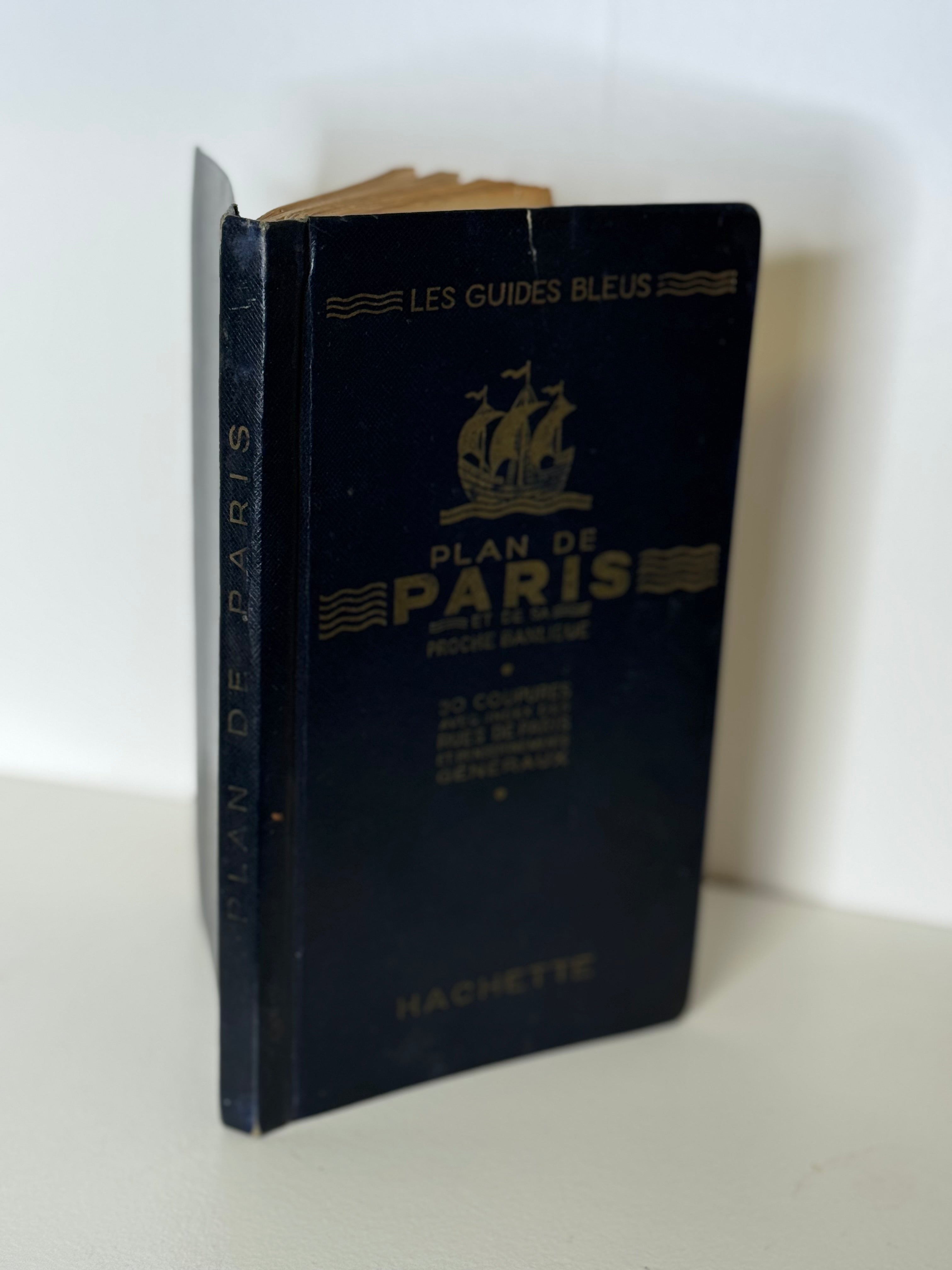 Vintage Paris Guide Book
