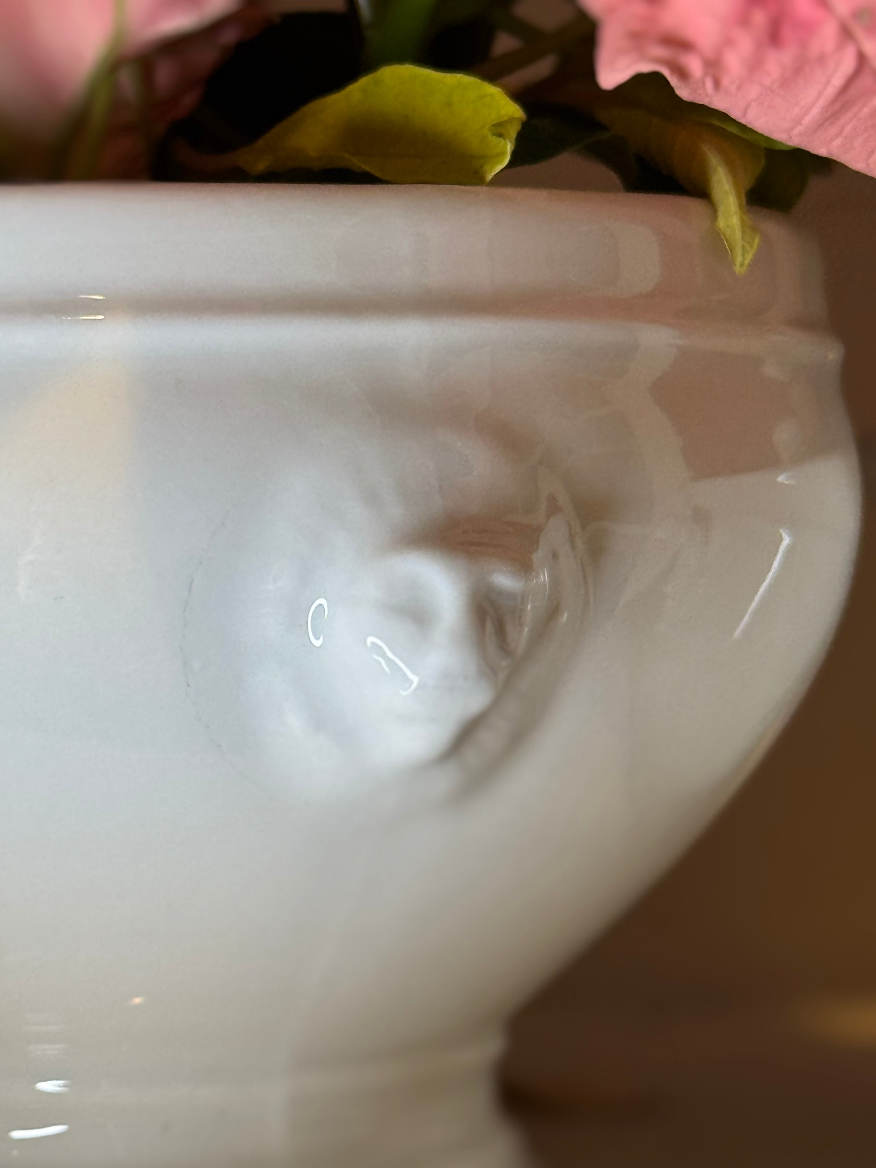 Vintage French Ironstone Bowl