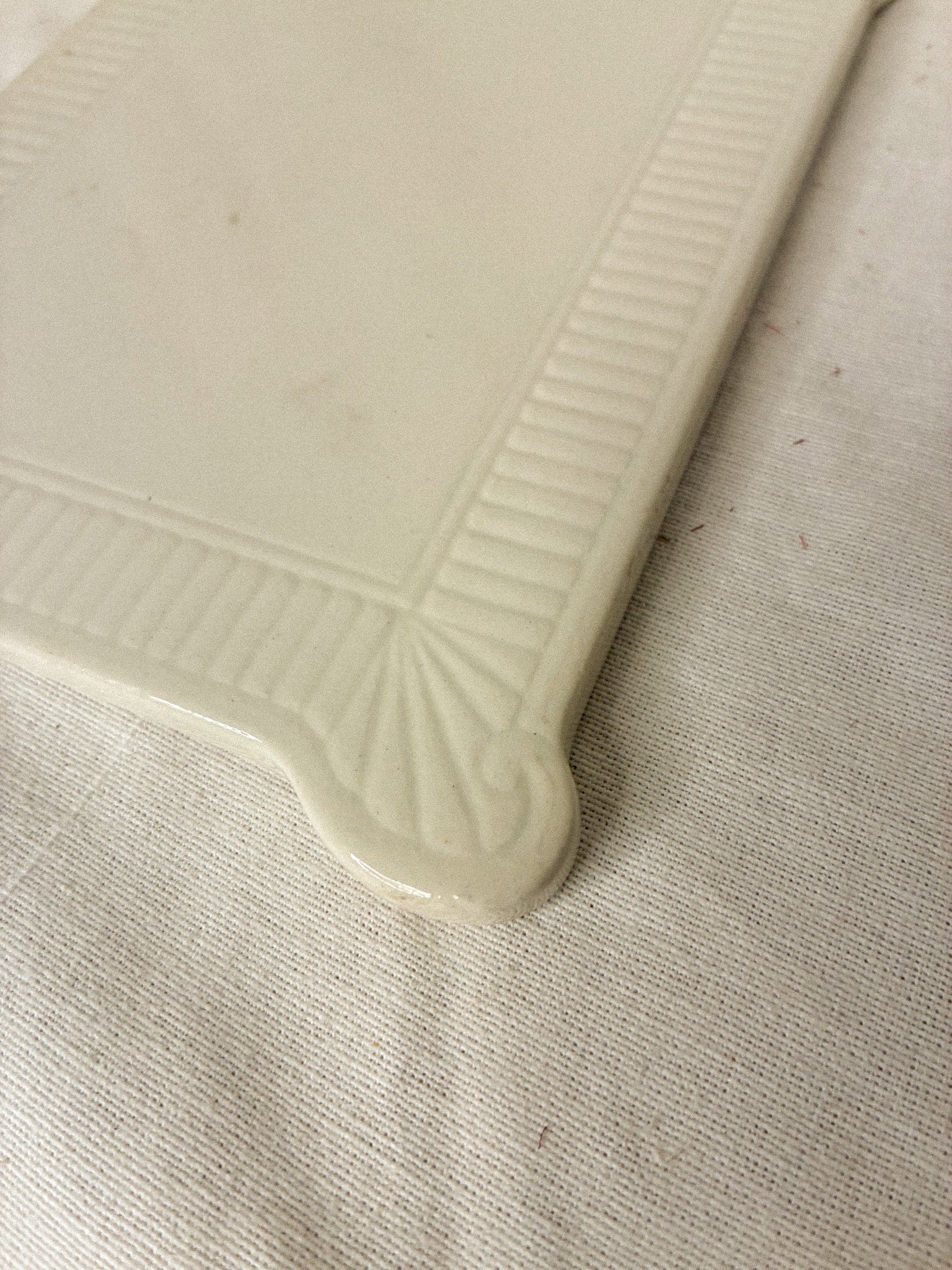 Antique Swedish Ironstone Kitchen Board