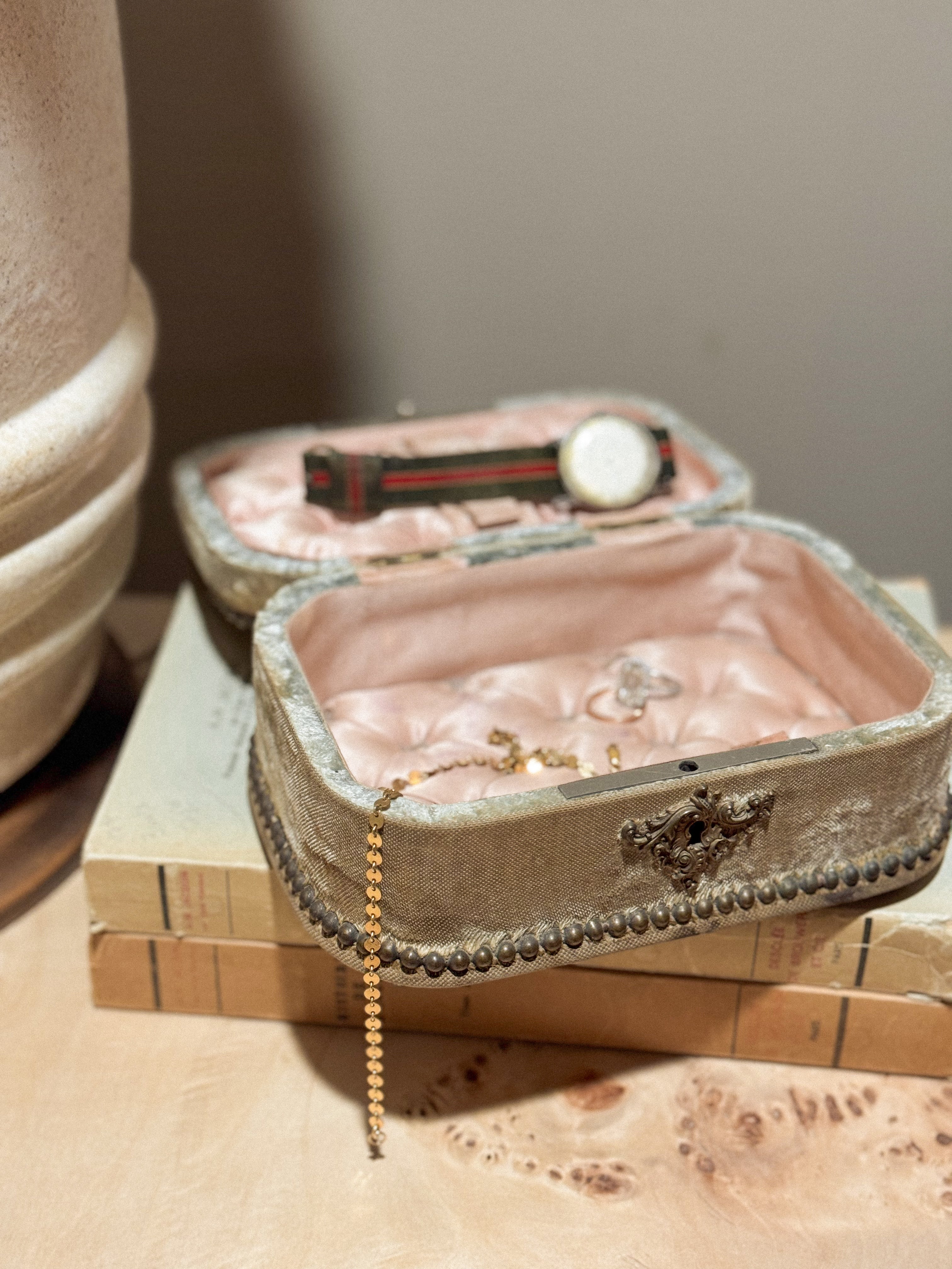 Napoléon III French Velvet Box