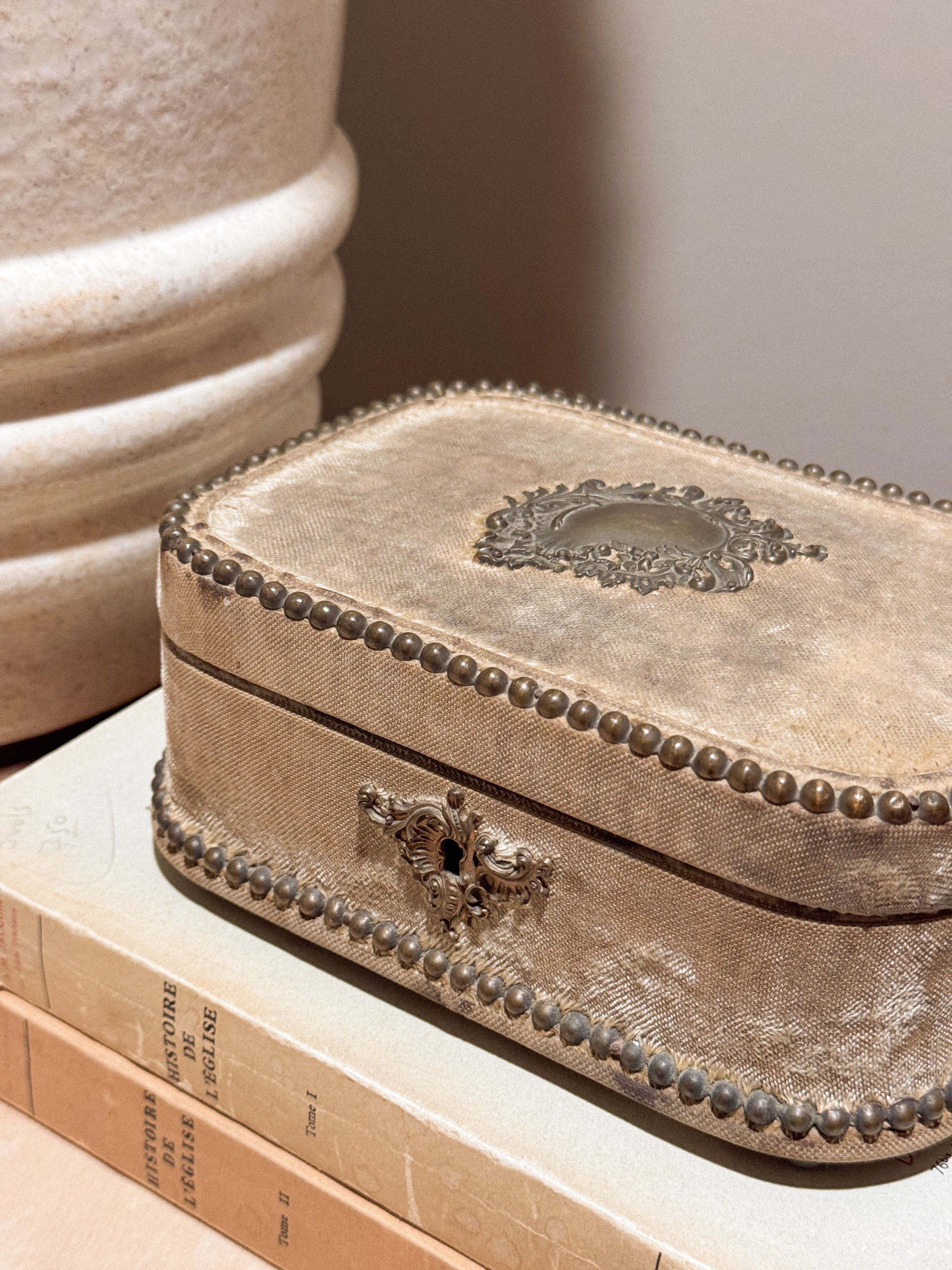 Napoléon III French Velvet Box