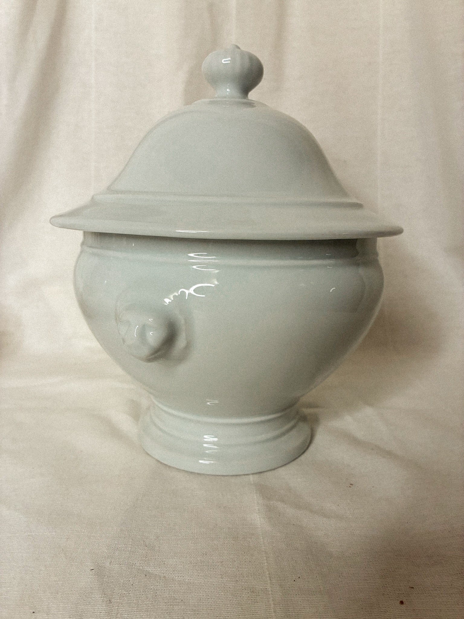 French White Ironstone Tureen