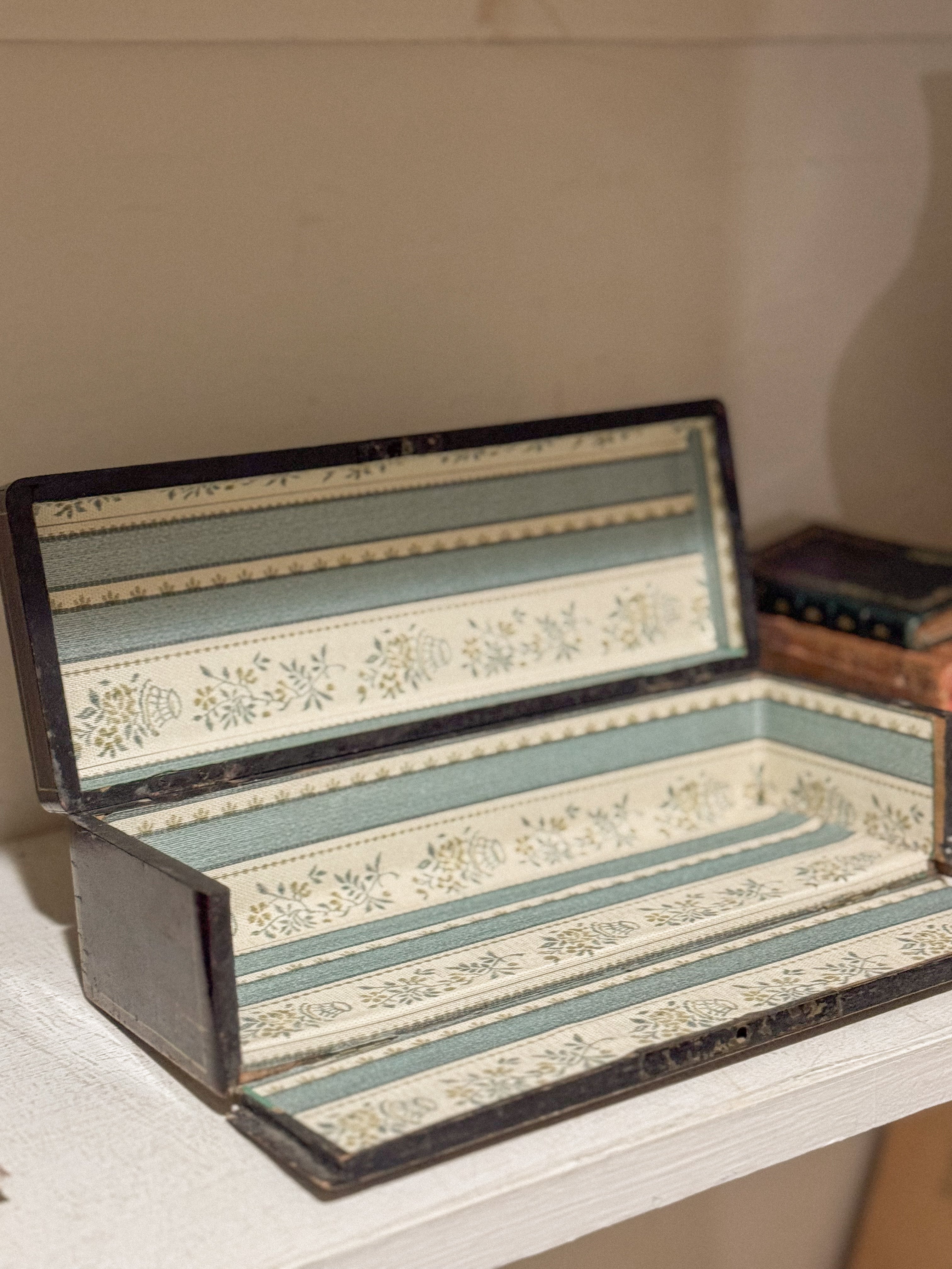 Antique French Glove Box