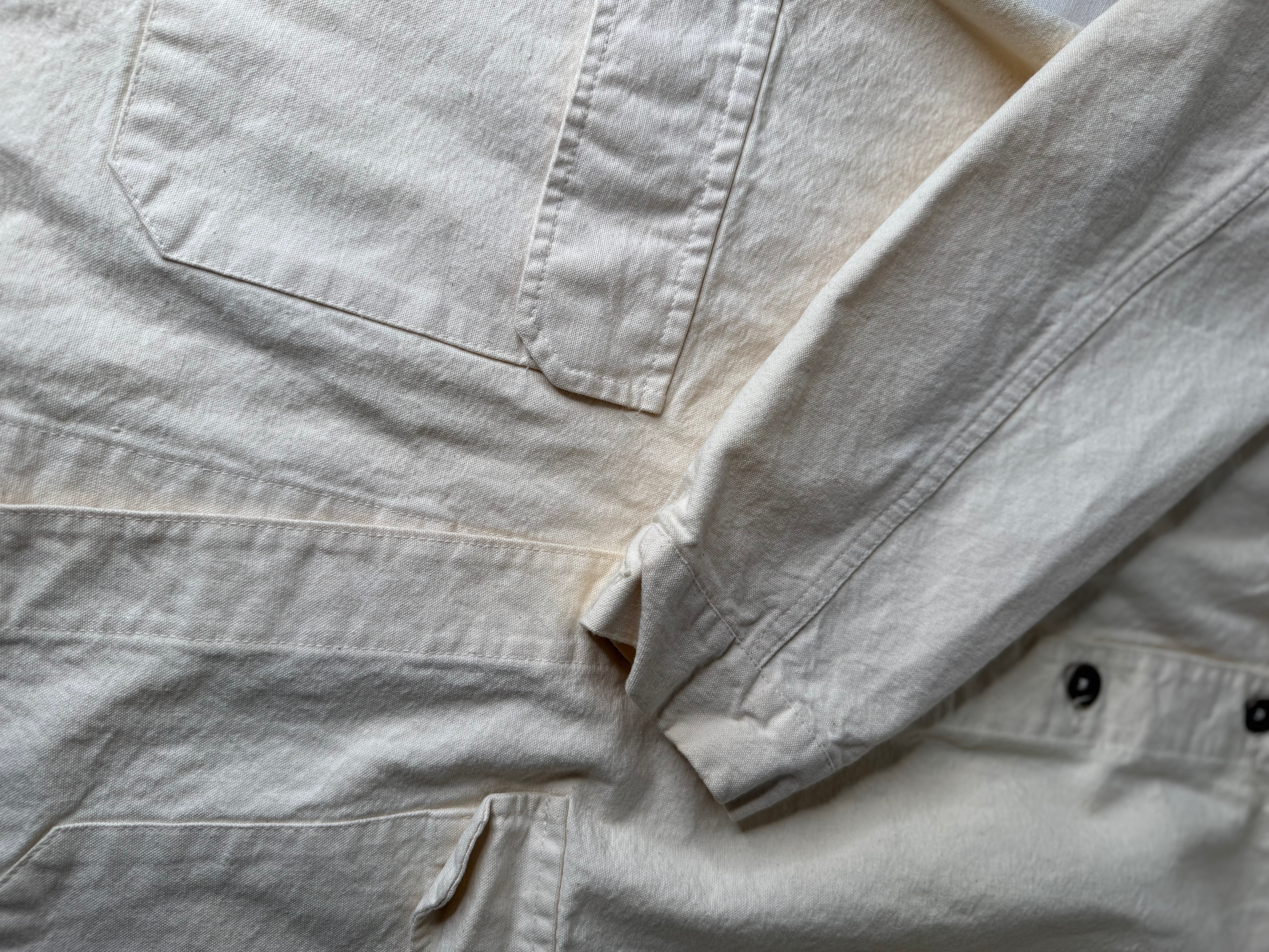 Natural Vintage French Chore Coat