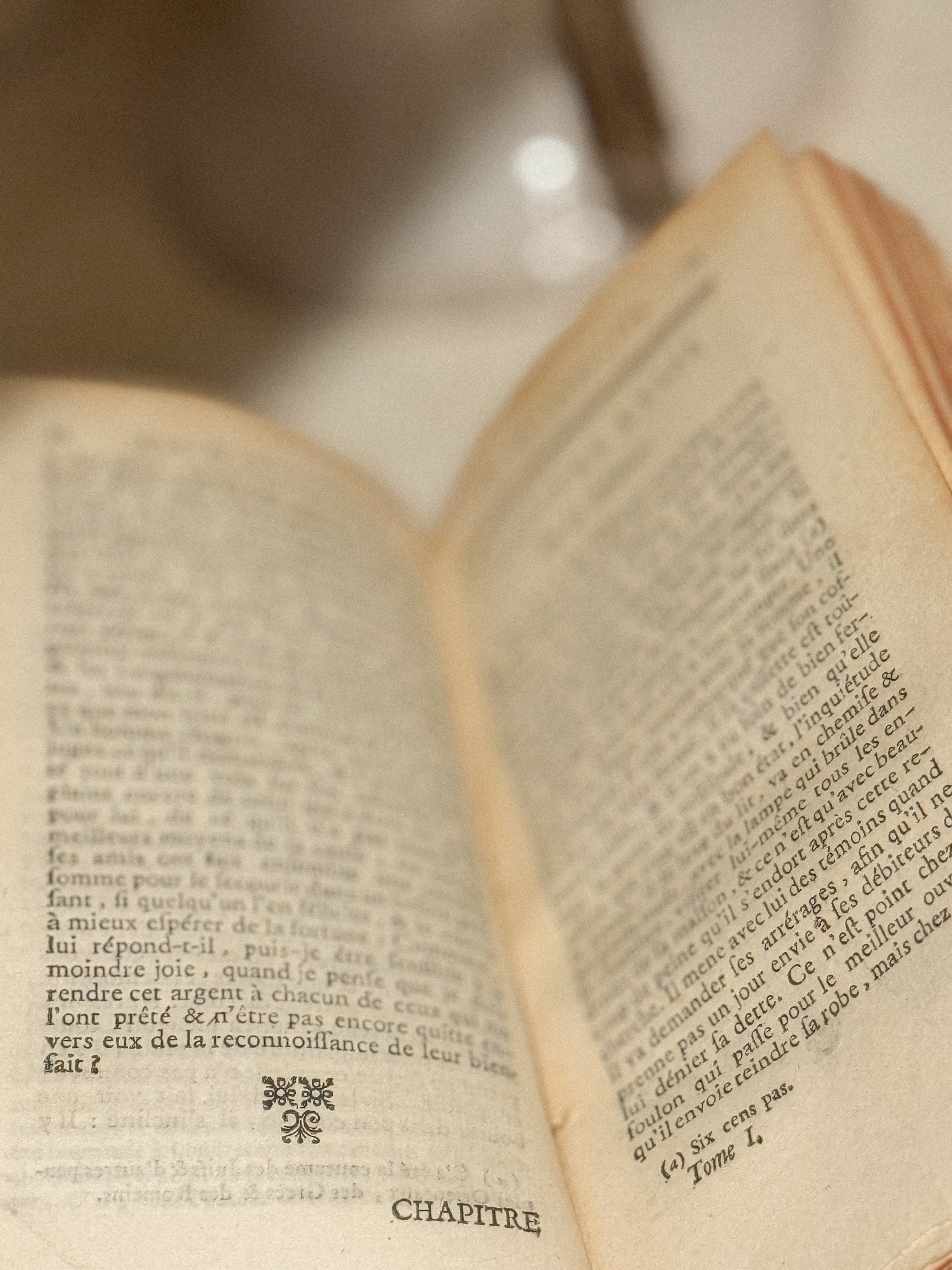 Set of 18c leather books