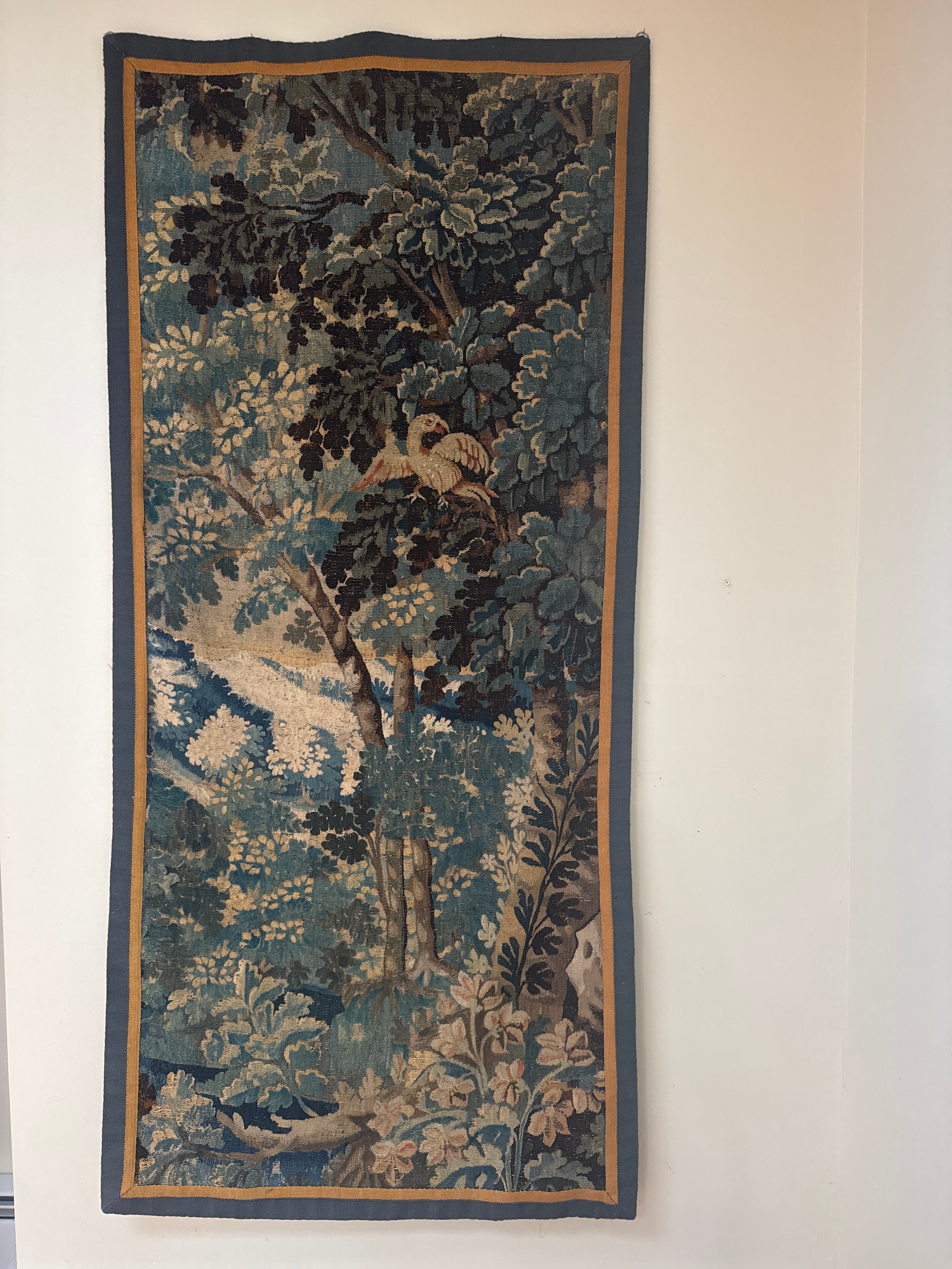 Vertical French Verdure Tapestry