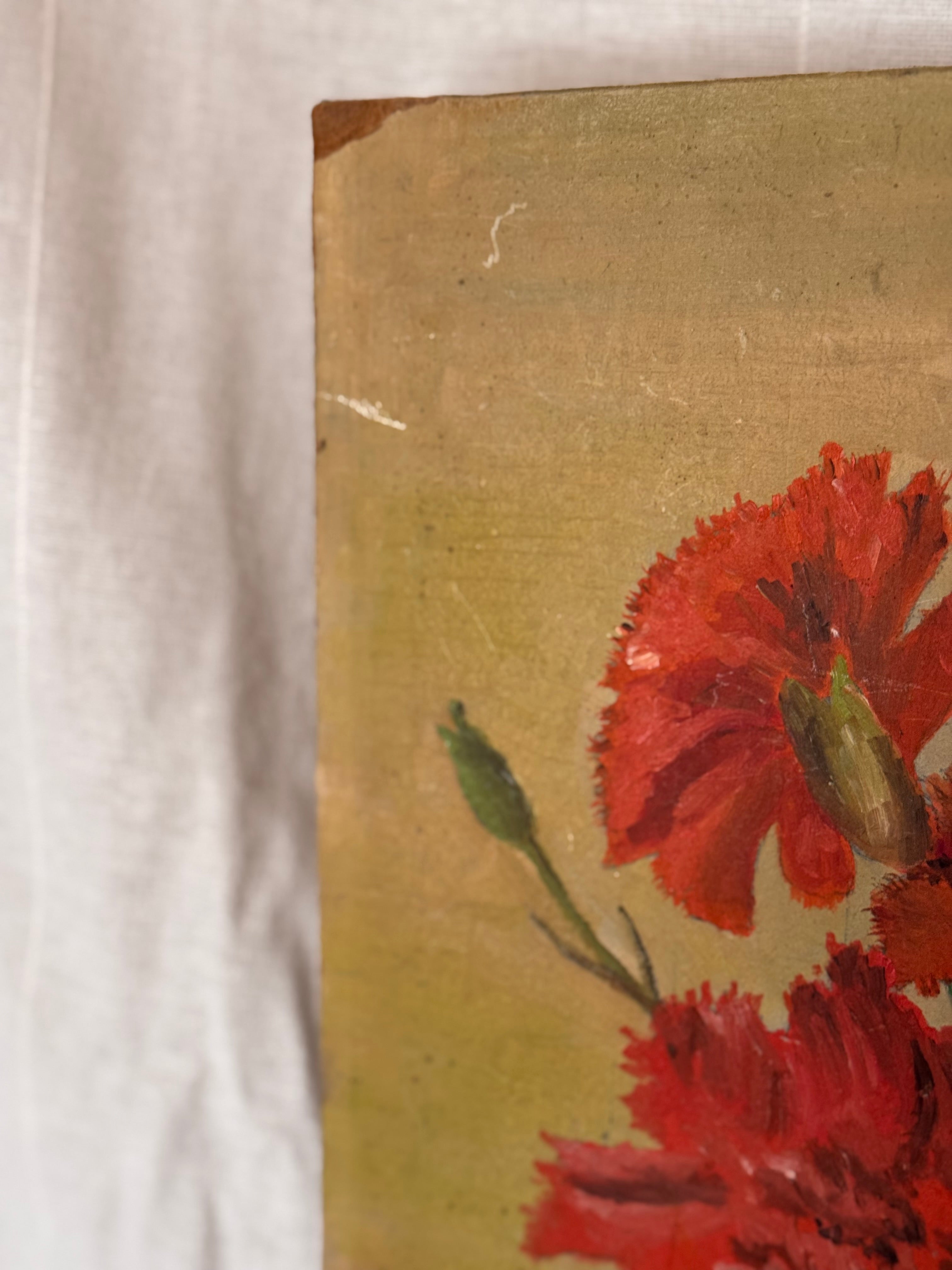 Vintage Floral Still Life – d’après Cottaar