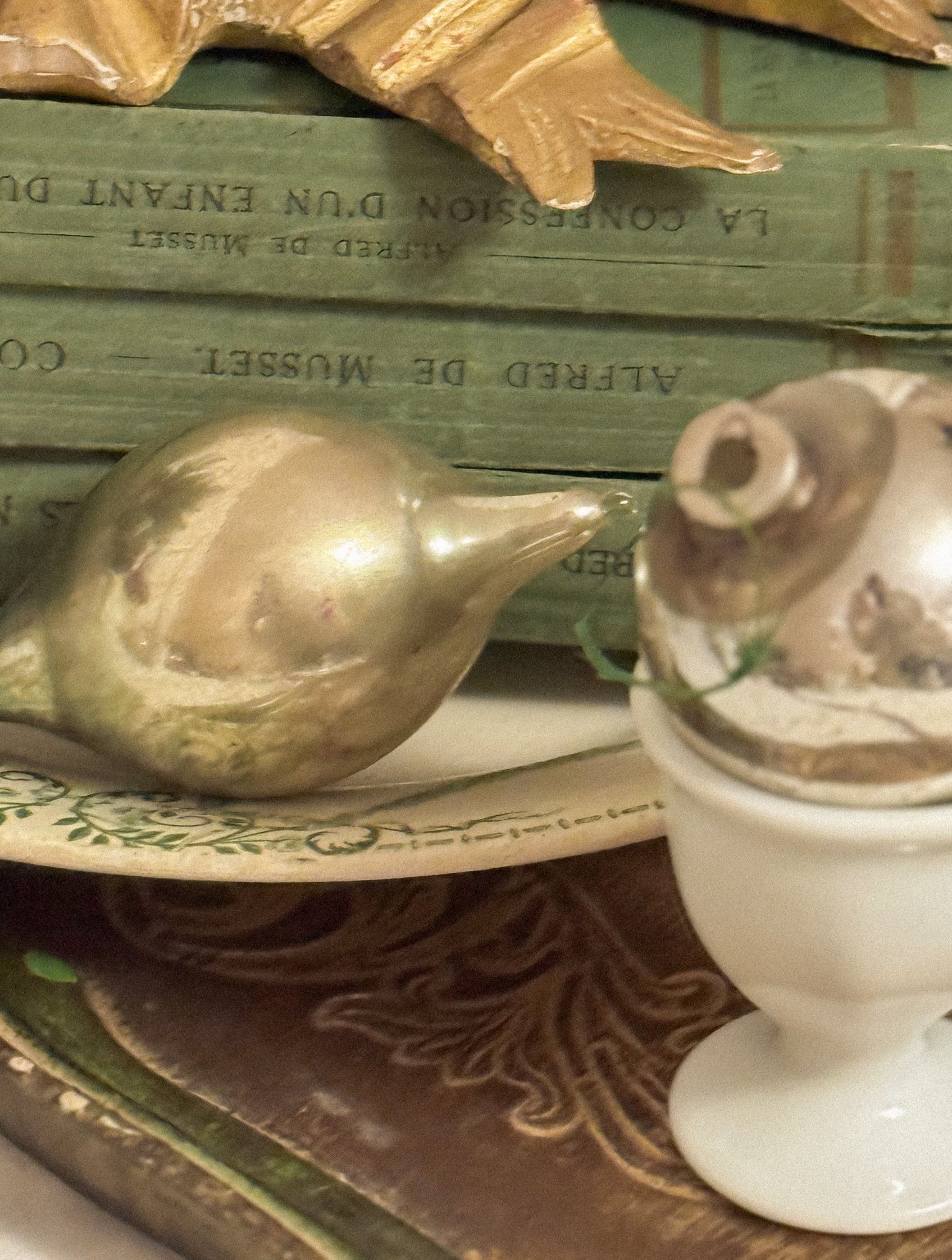 French White Porcelain Egg Cups