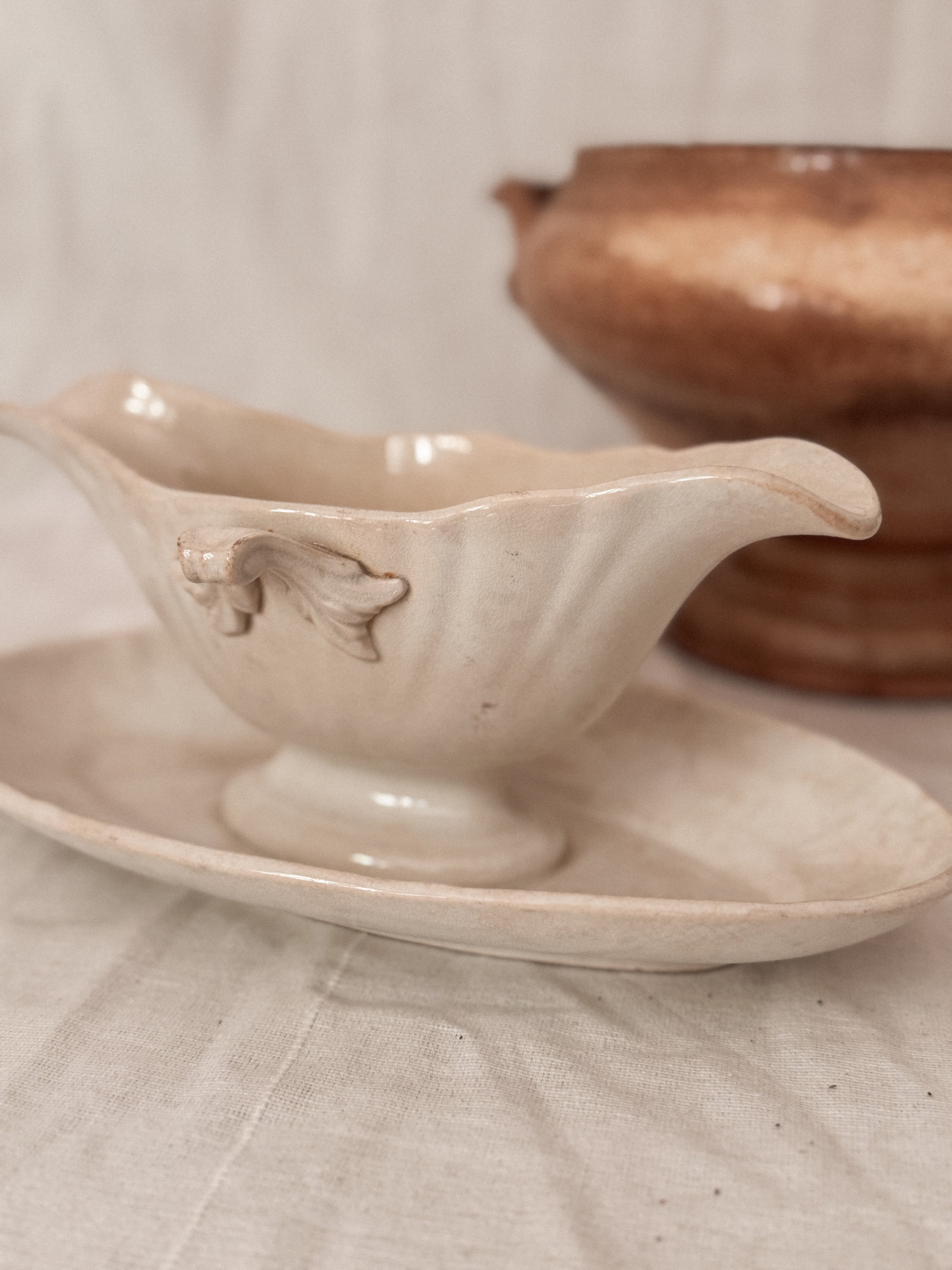 Antique French Pexonne saucière