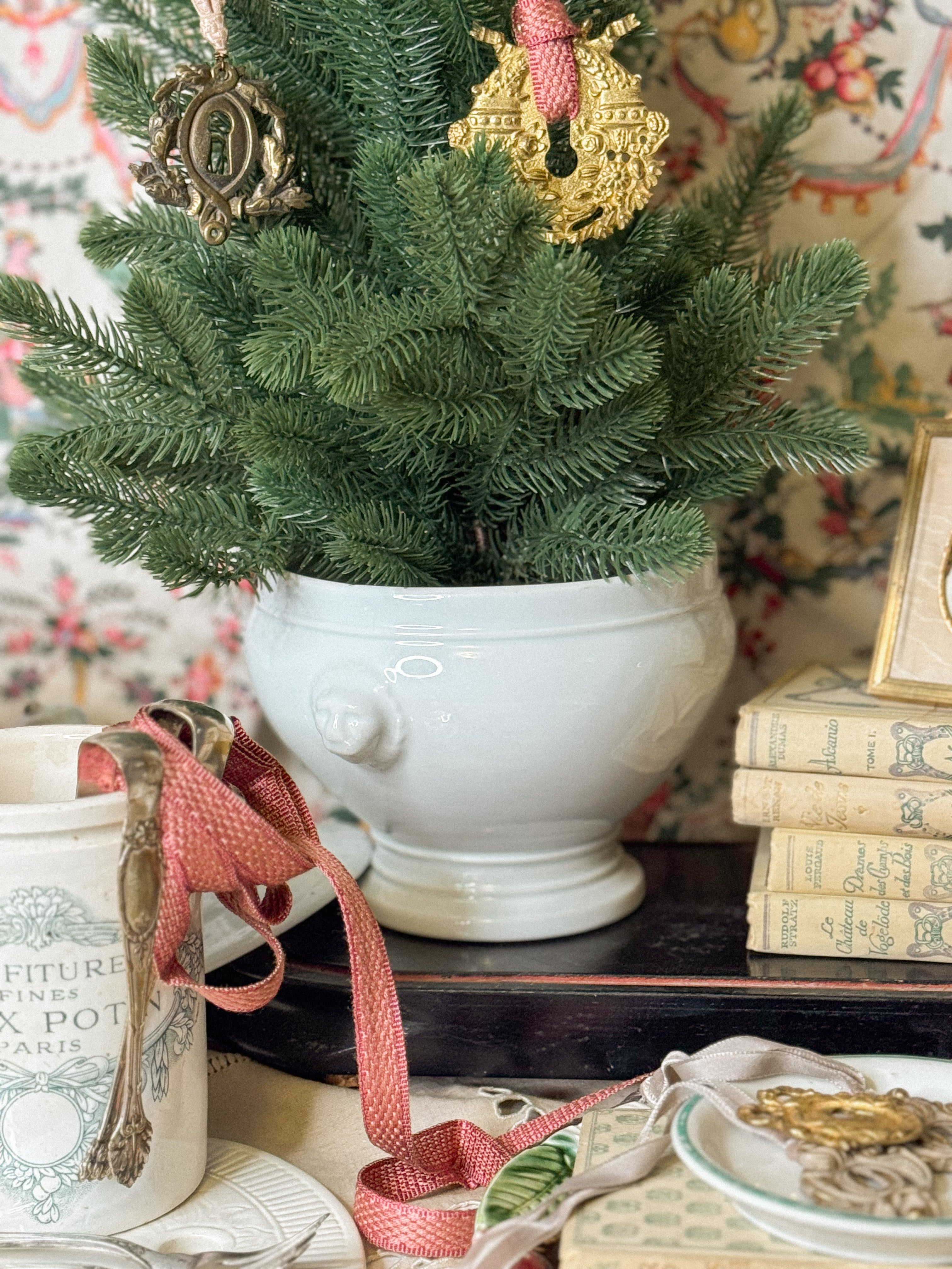 French White Ironstone Tureen