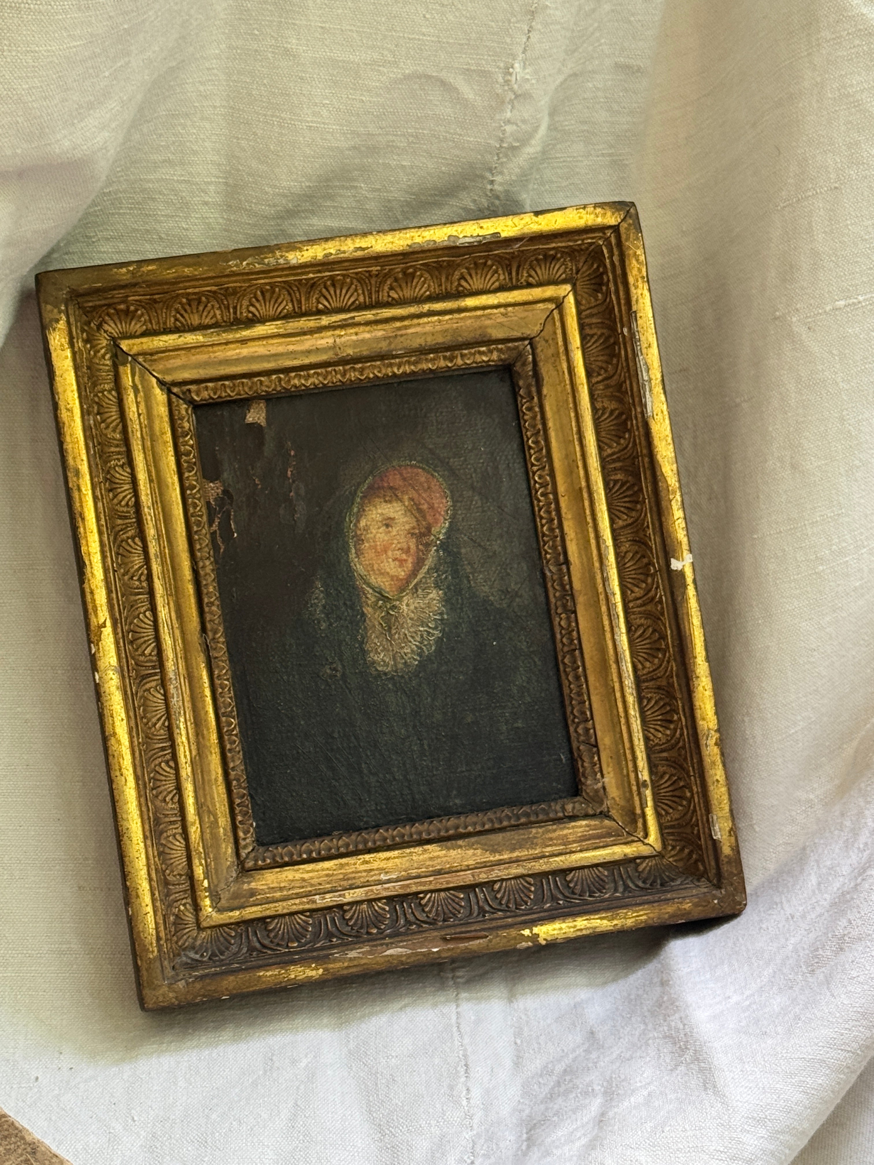 Femme à la Coiffe de Dentelle