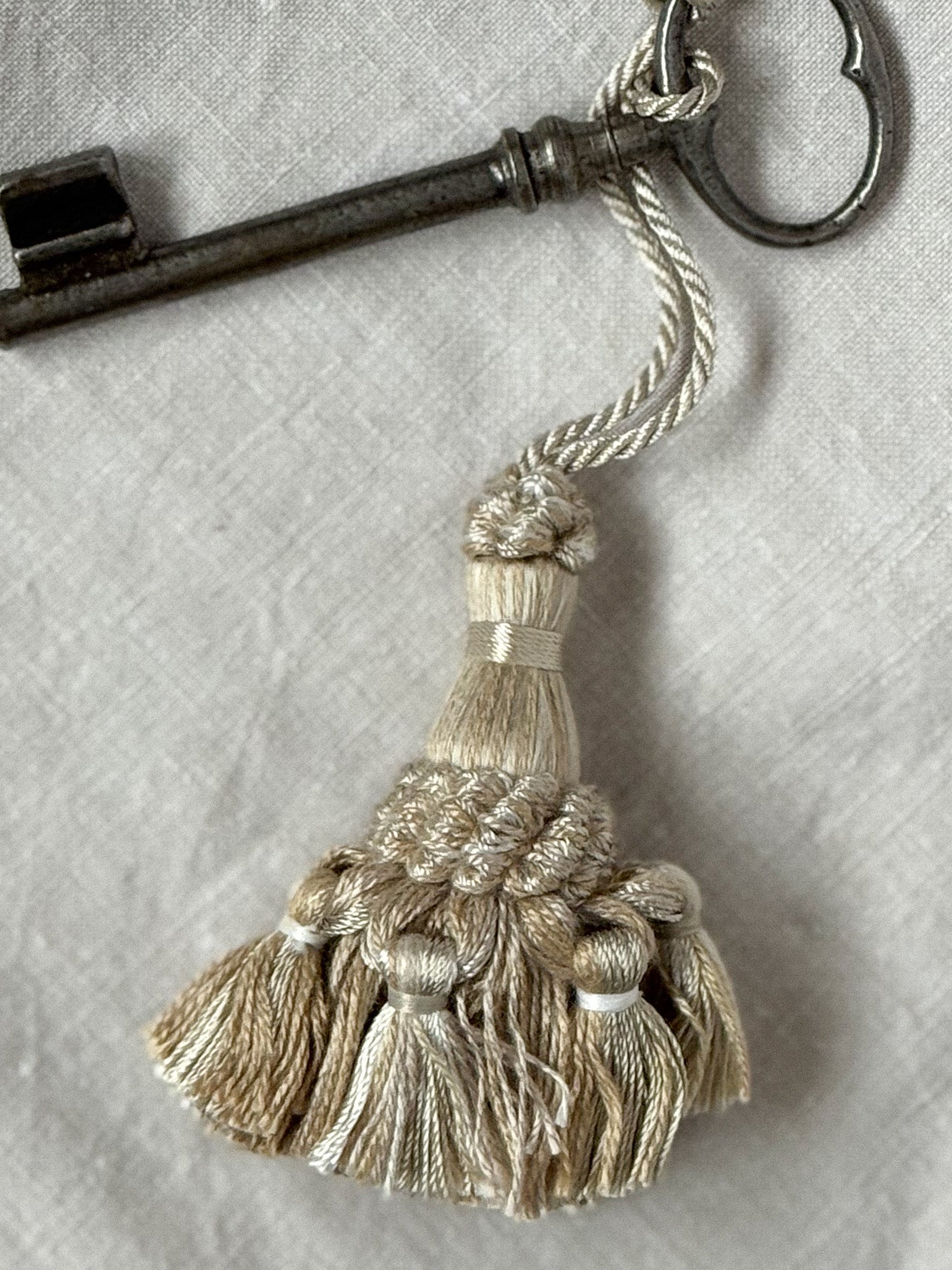 Antique Key with Tassel C