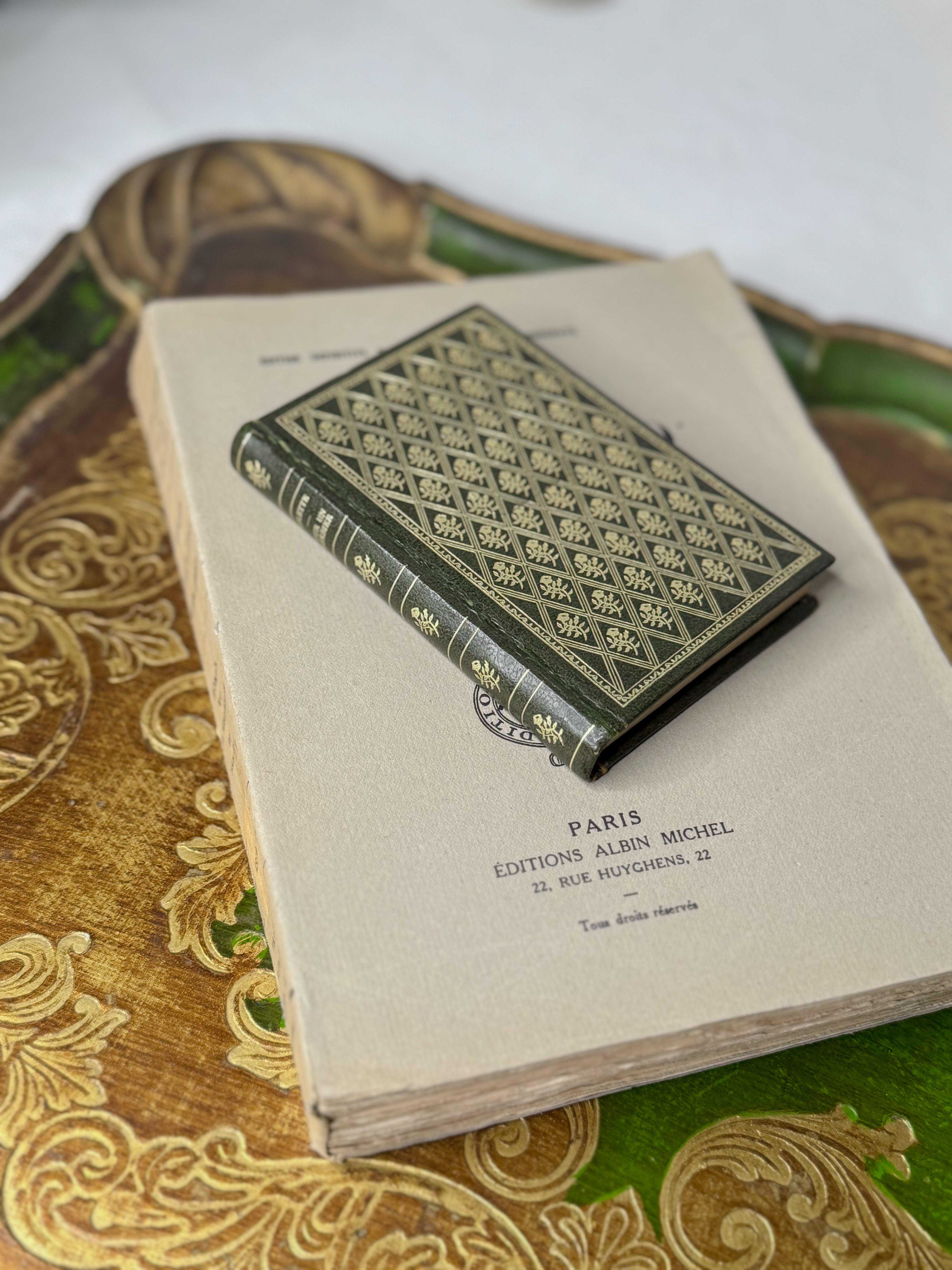 Vintage French Mini Book