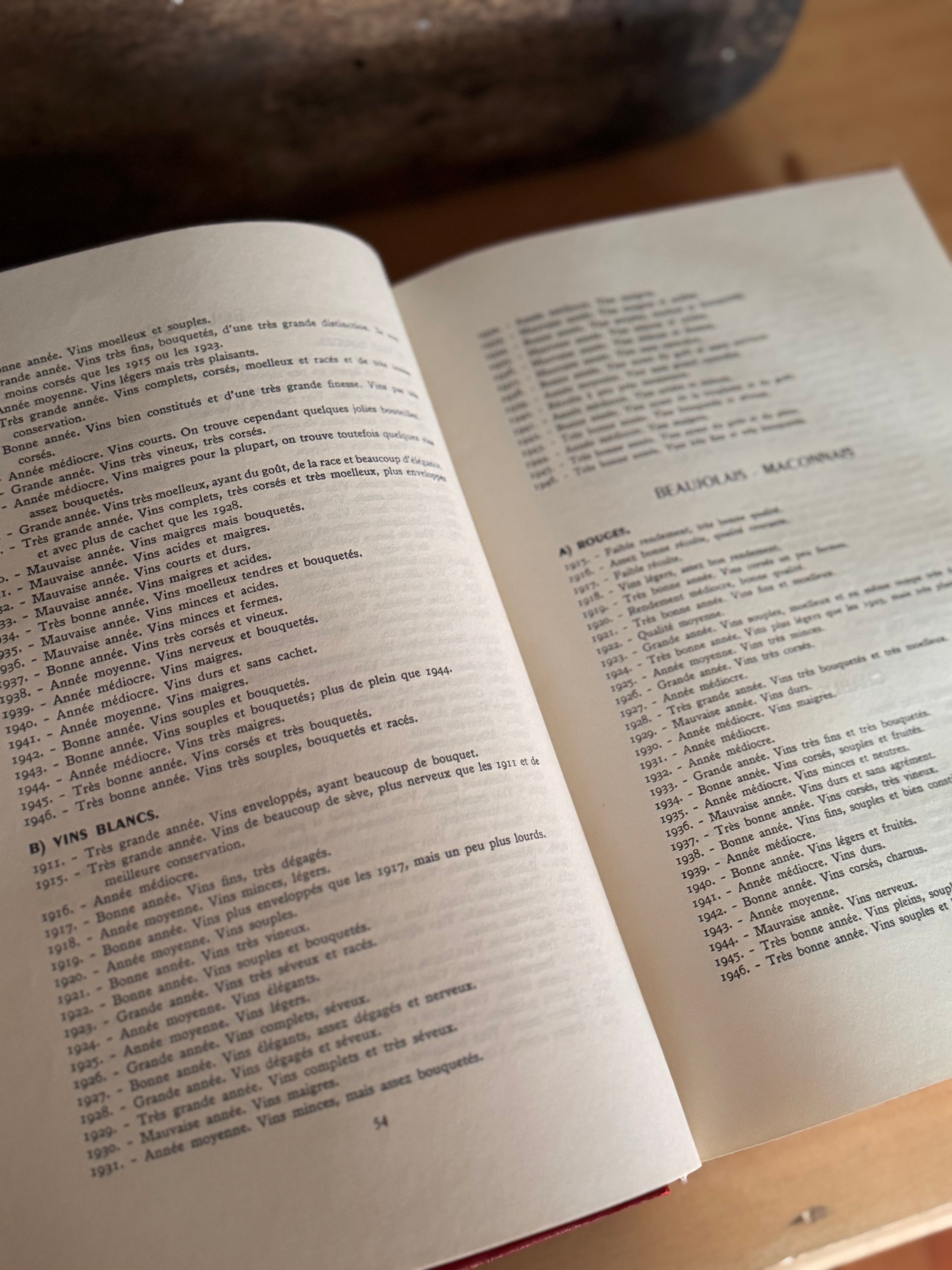 Vintage French cookbook