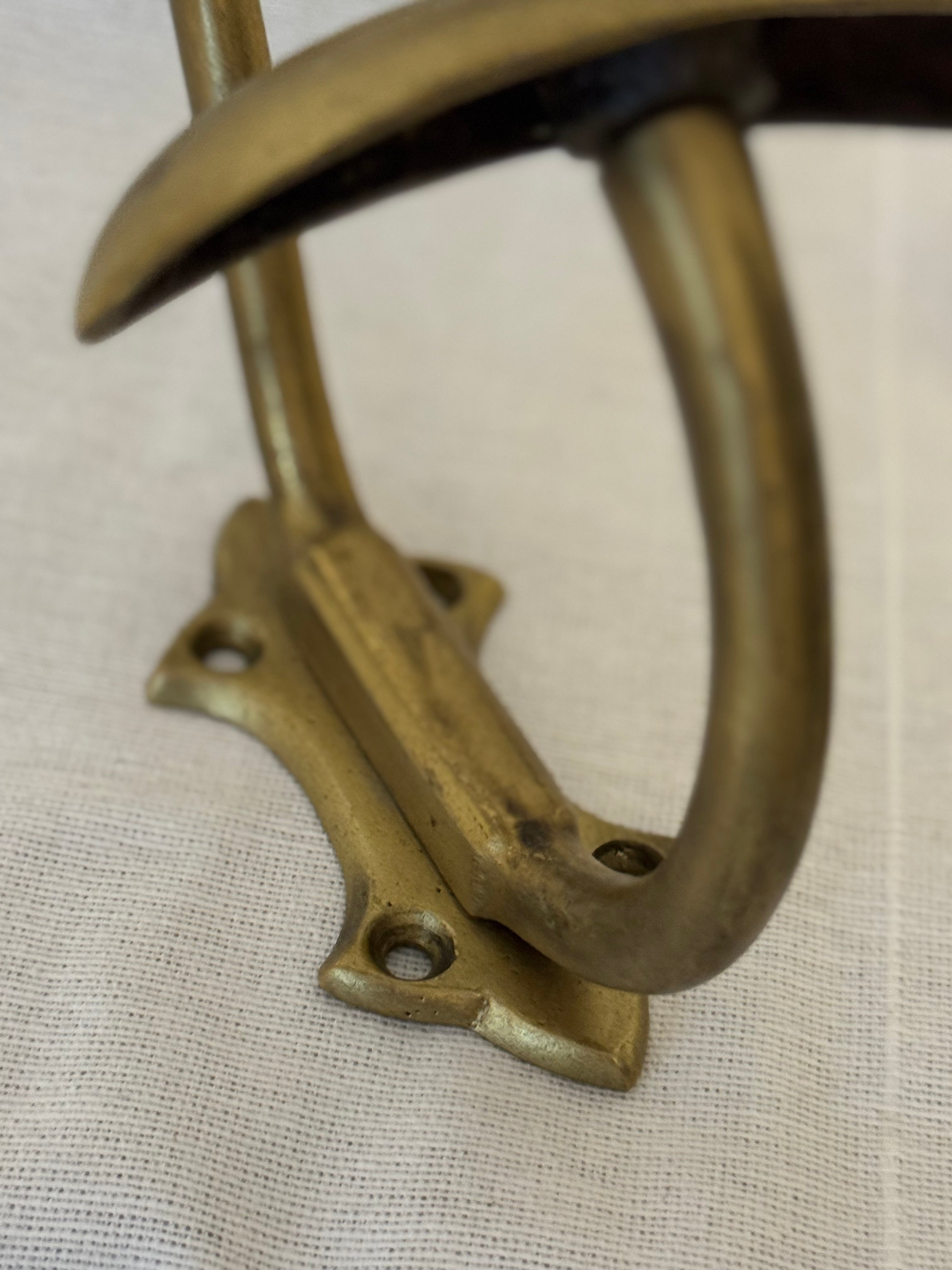Louis Philippe style Antique Brass Hooks