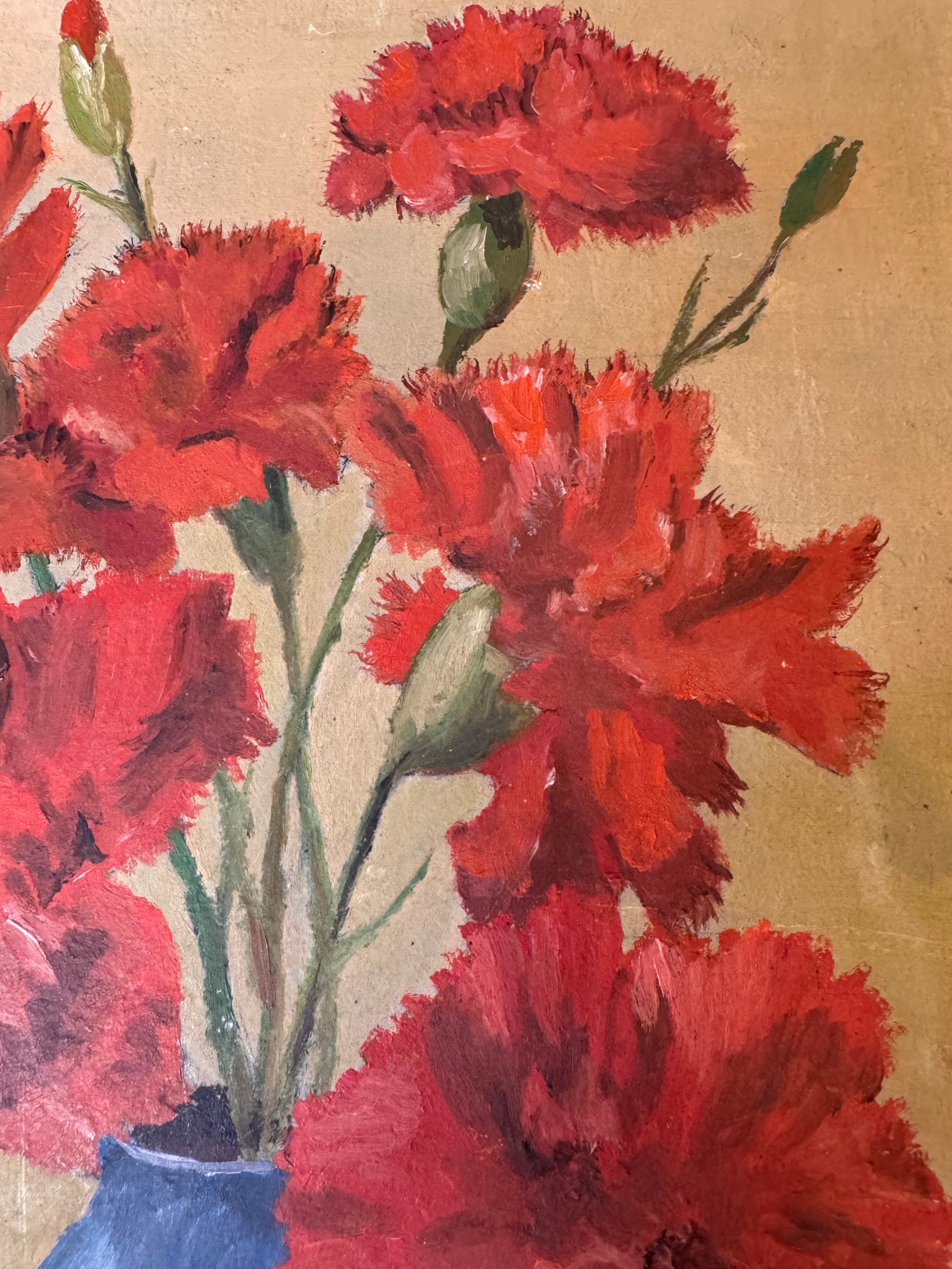 Vintage Floral Still Life – d’après Cottaar