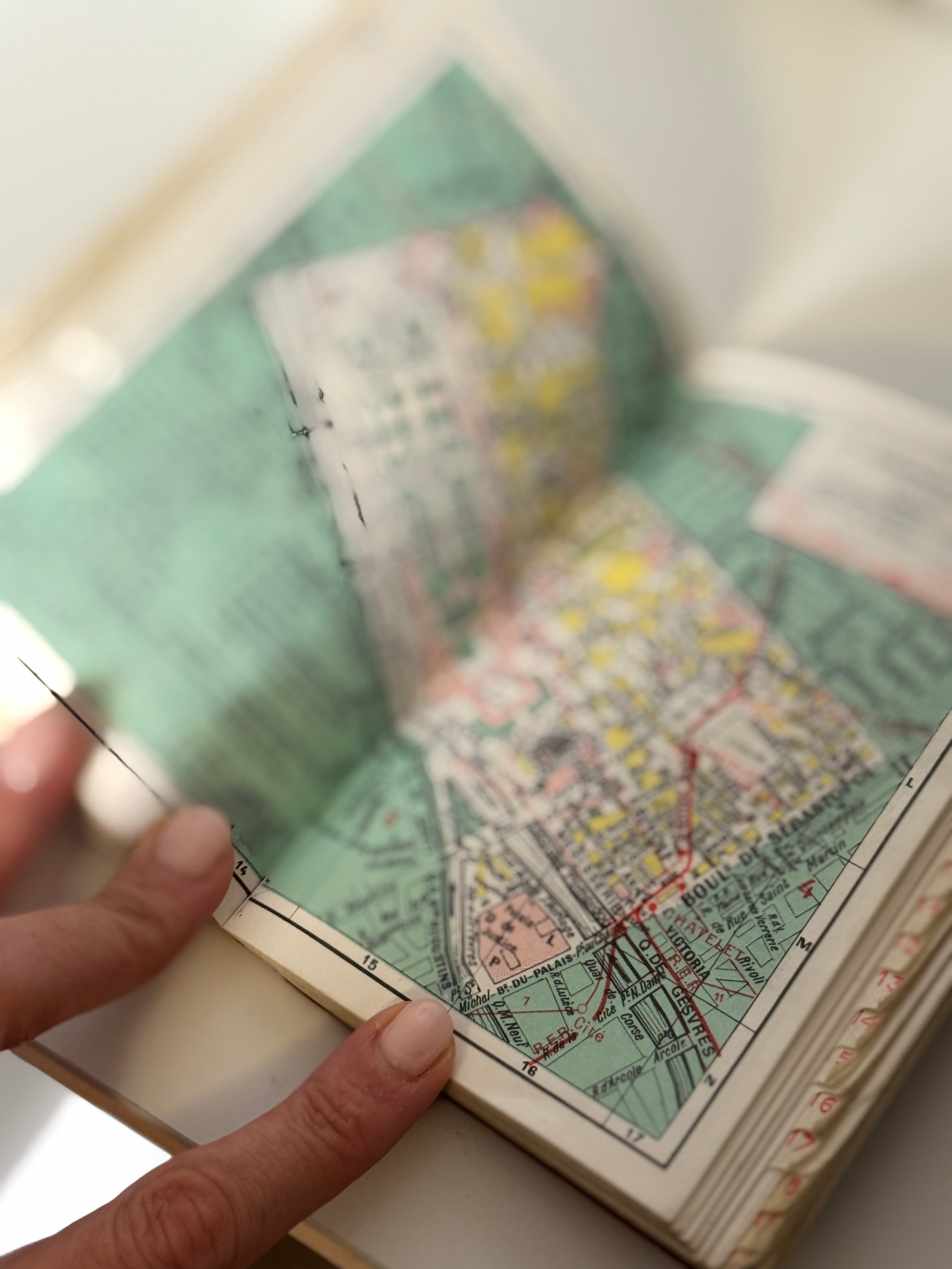Vintage Paris Atlas