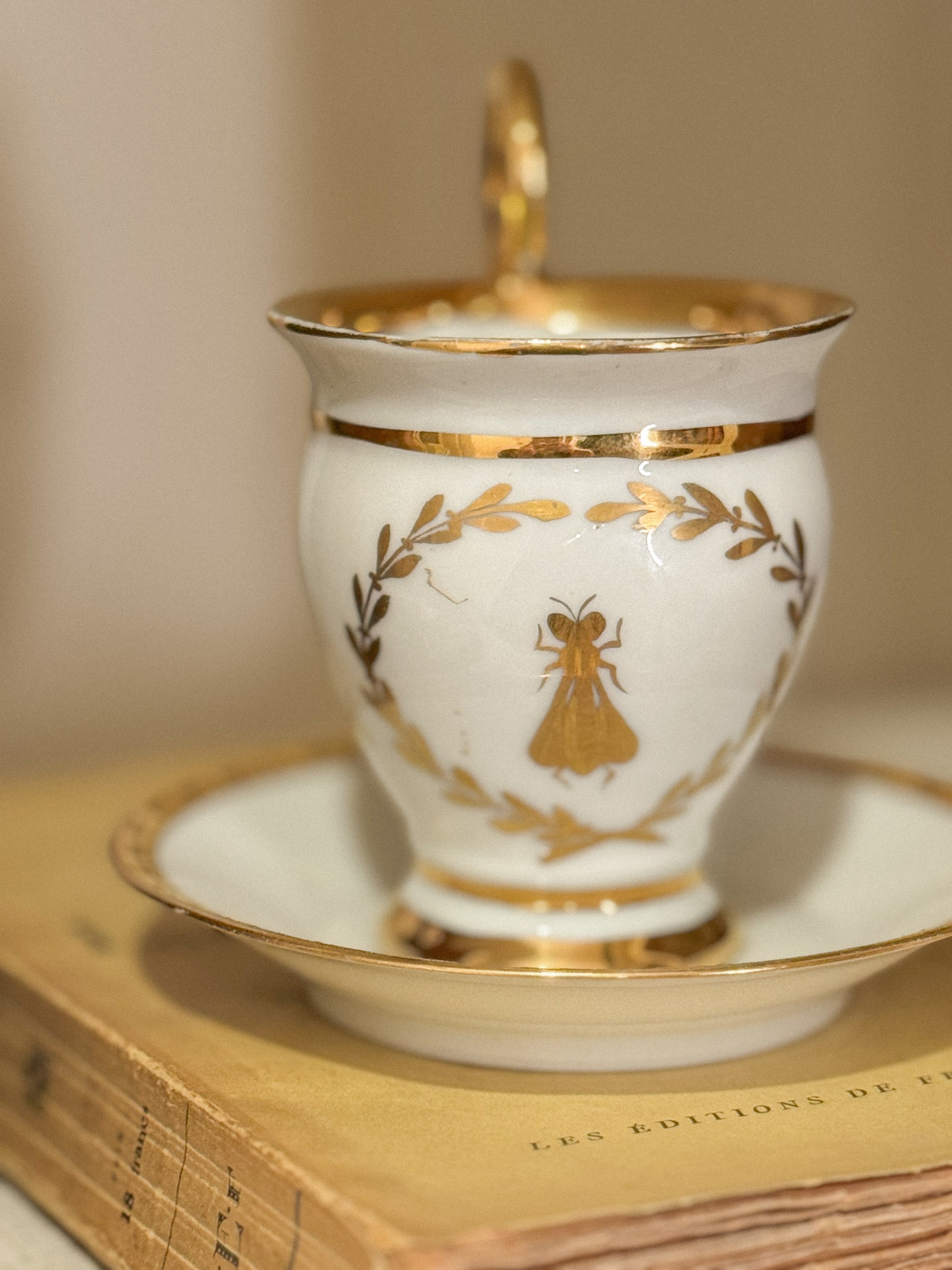 Vintage Limoges cup and saucer