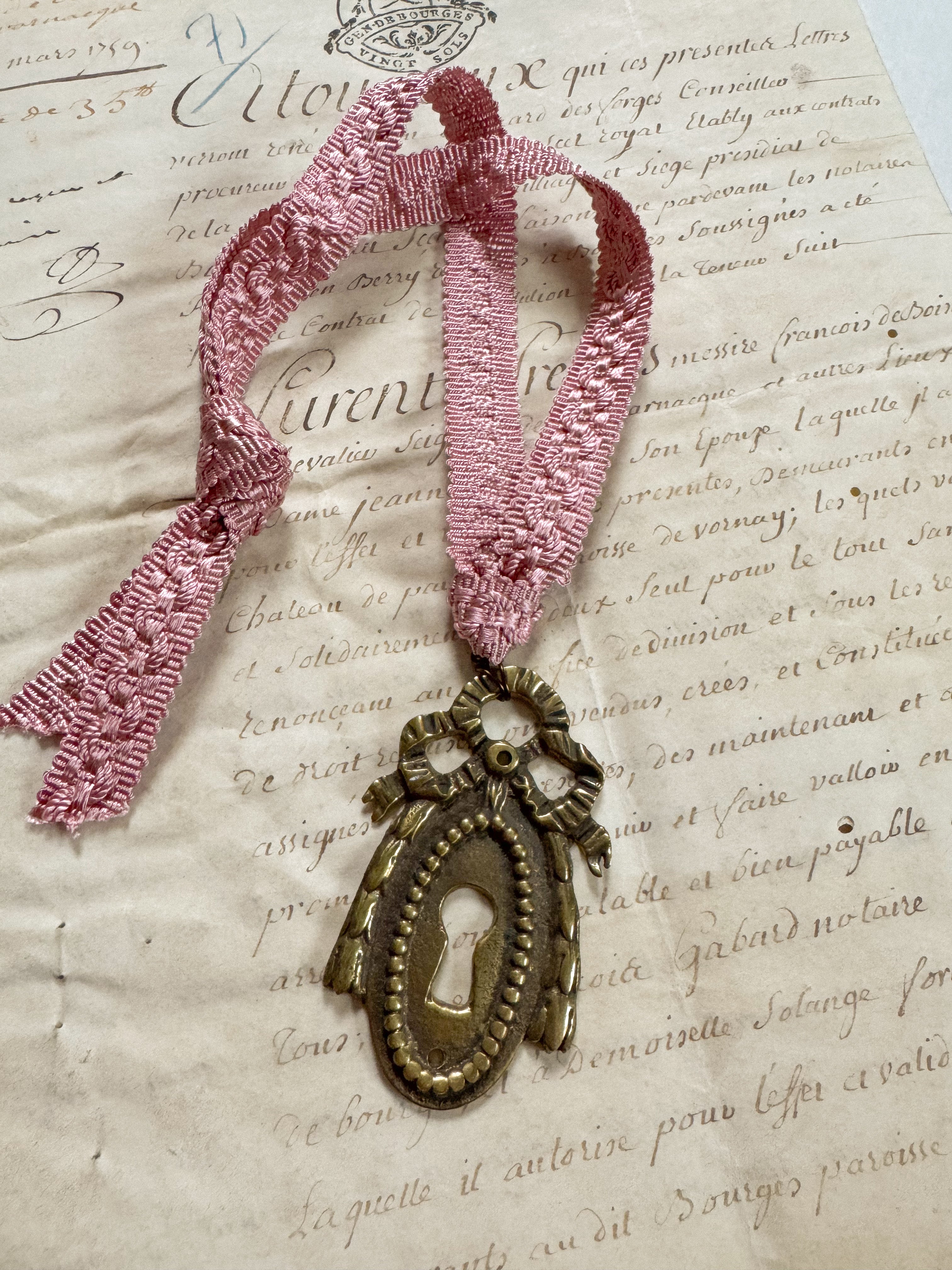 Serrure de Noël O - gansé