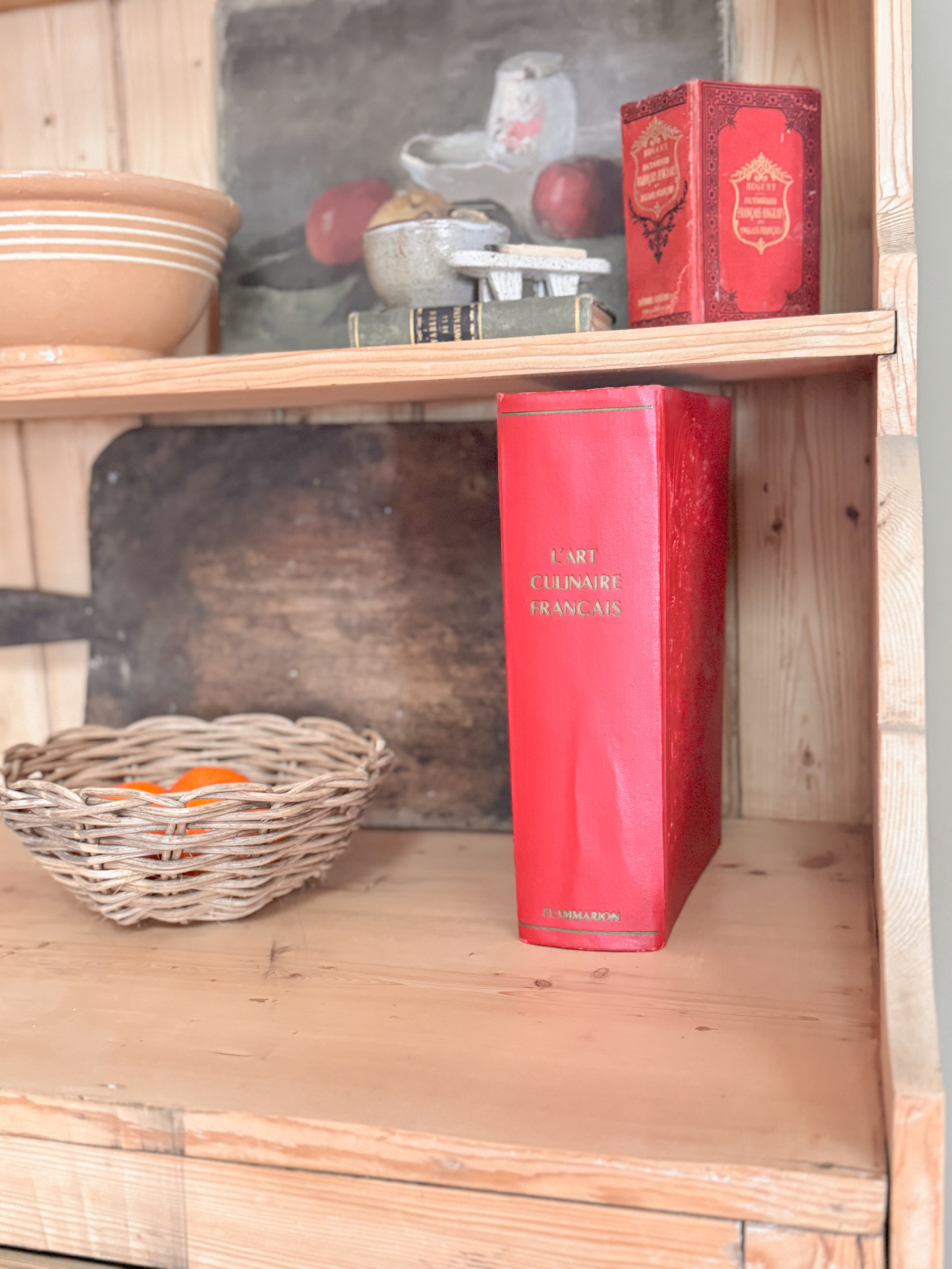 Vintage French cookbook