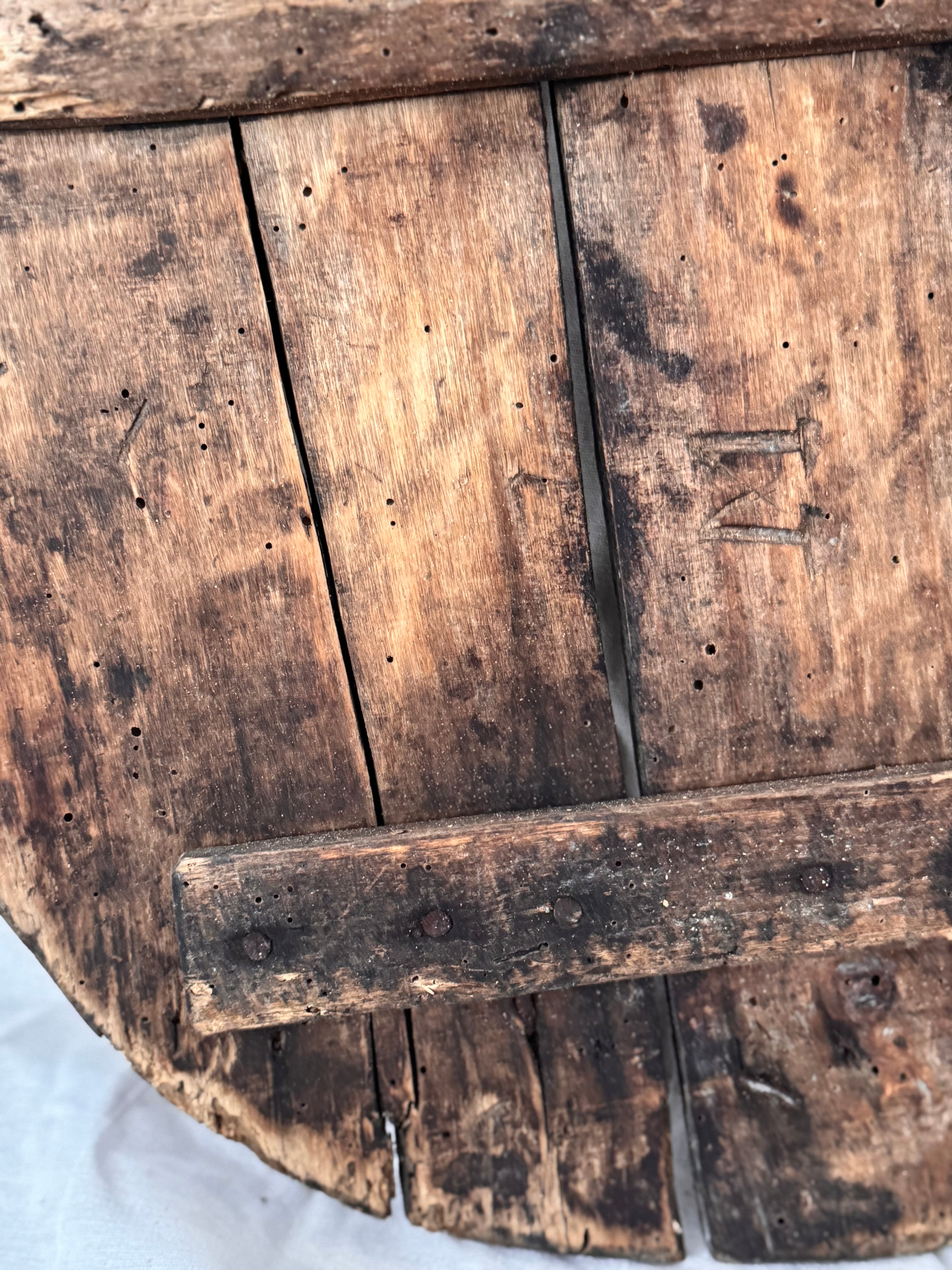 Antique French bread board