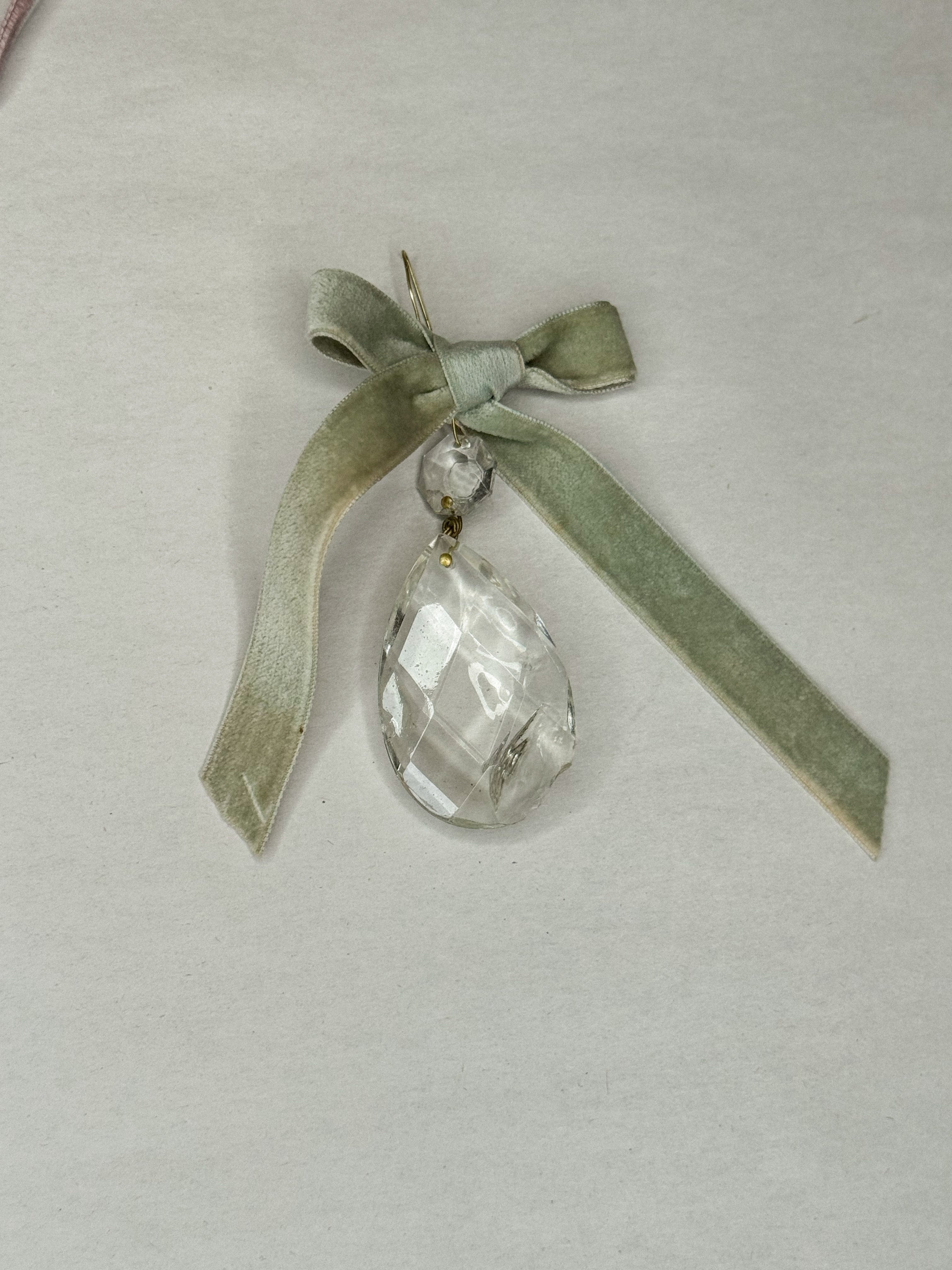 Antique French Crystal Chandelier Pendant – Large