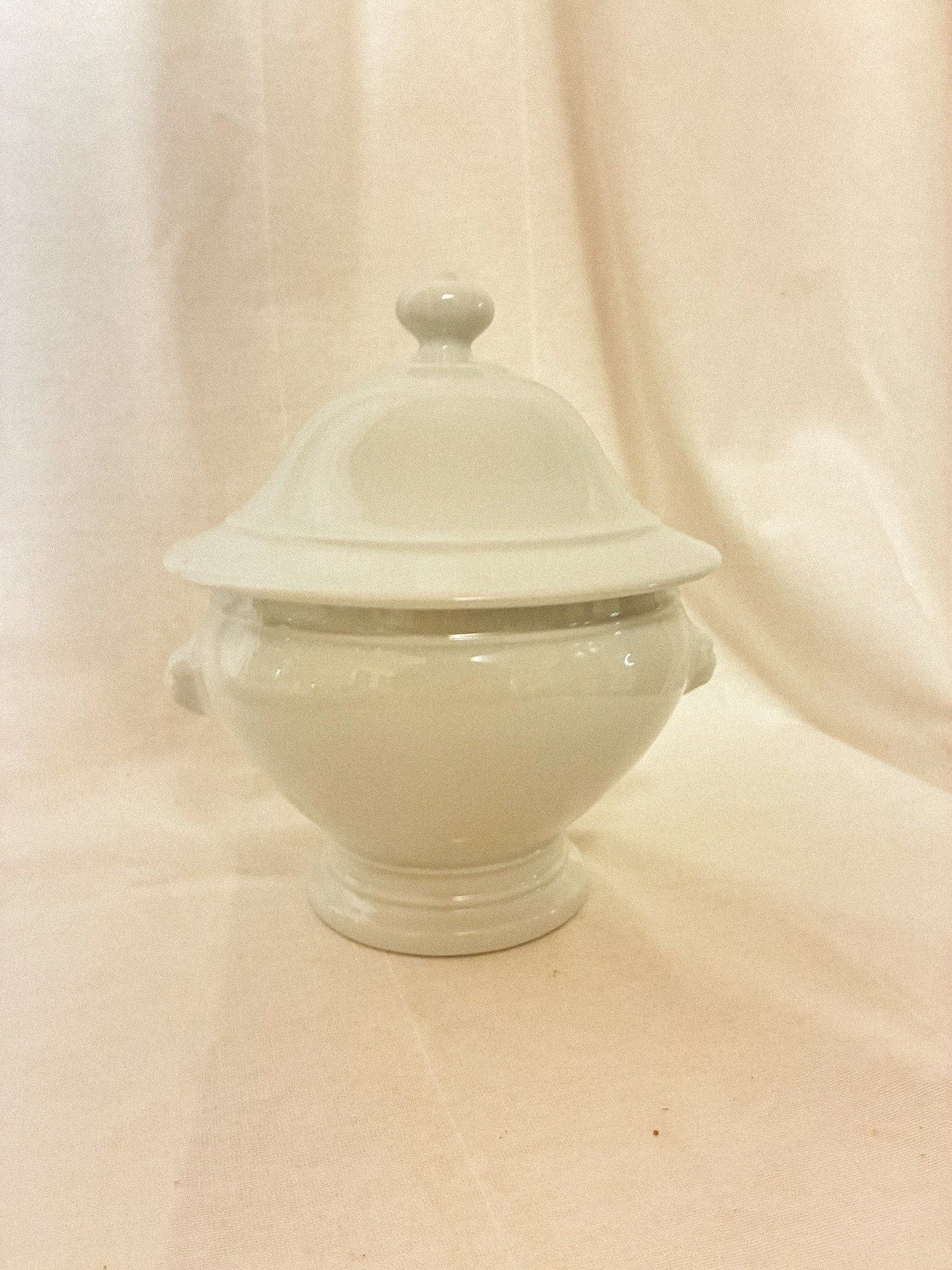 French White Ironstone Tureen