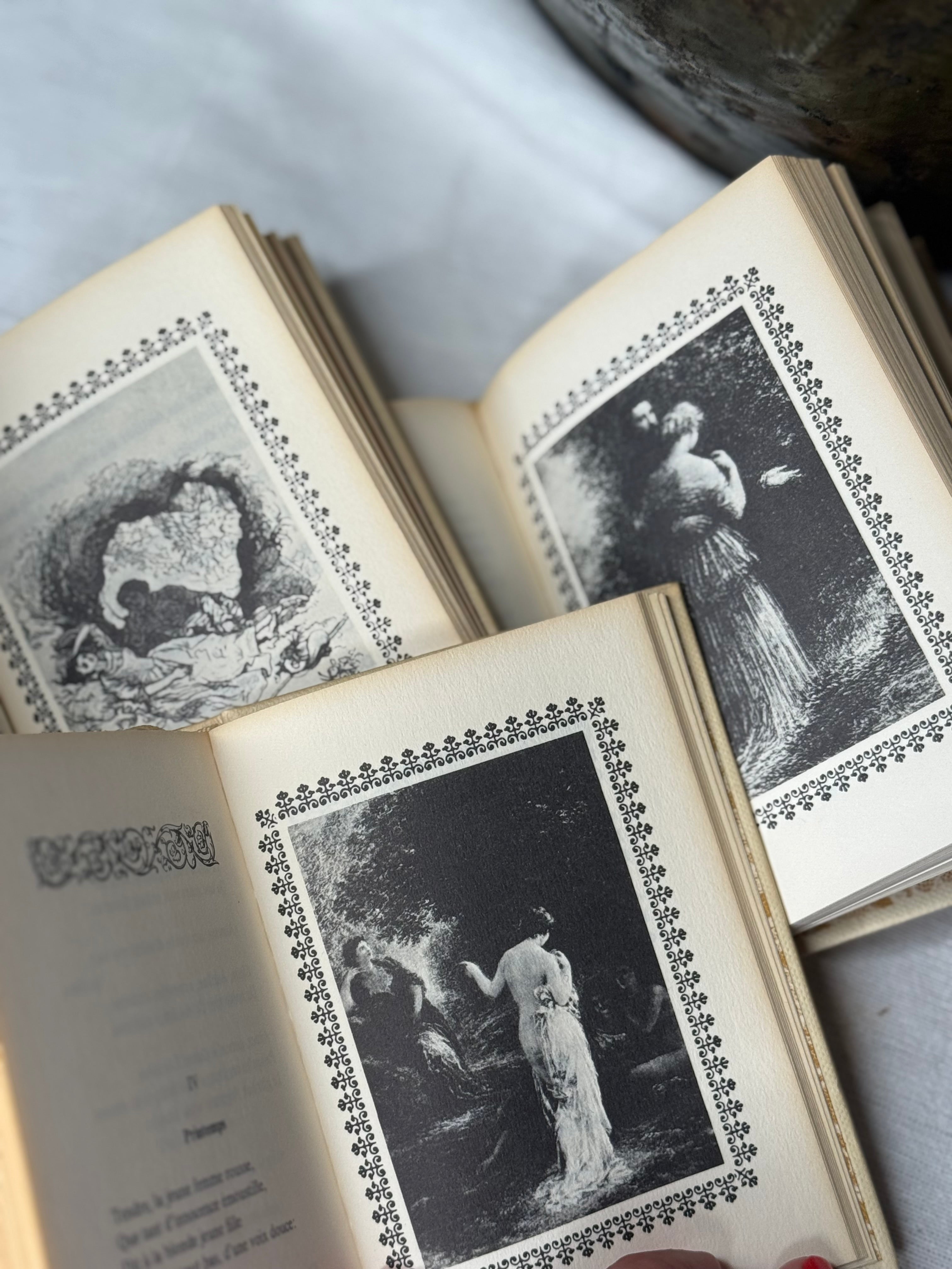 Miniature Set of Paul Verlaine, Poésies (4 Volumes)