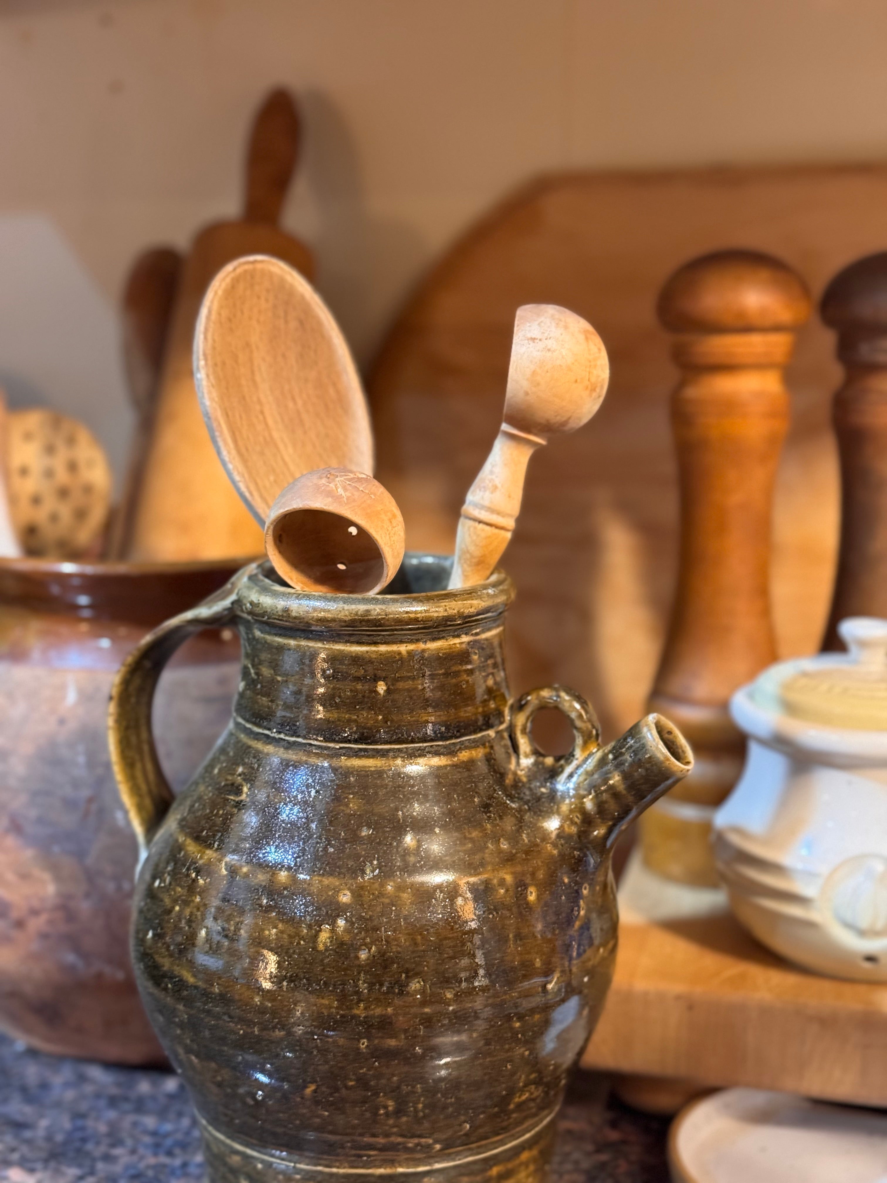 Vintage Stoneware Pitcher