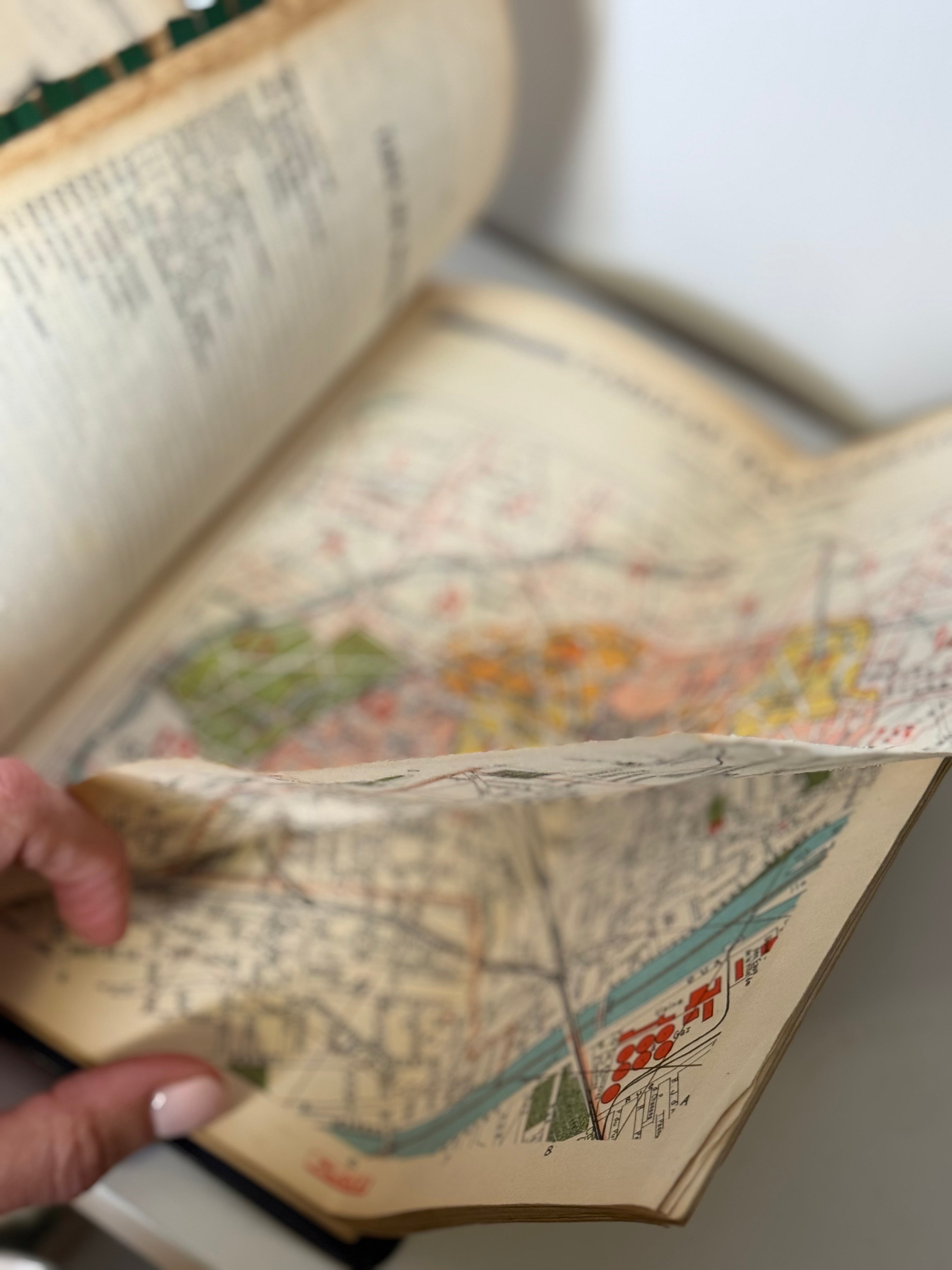 Vintage Paris Guide Book