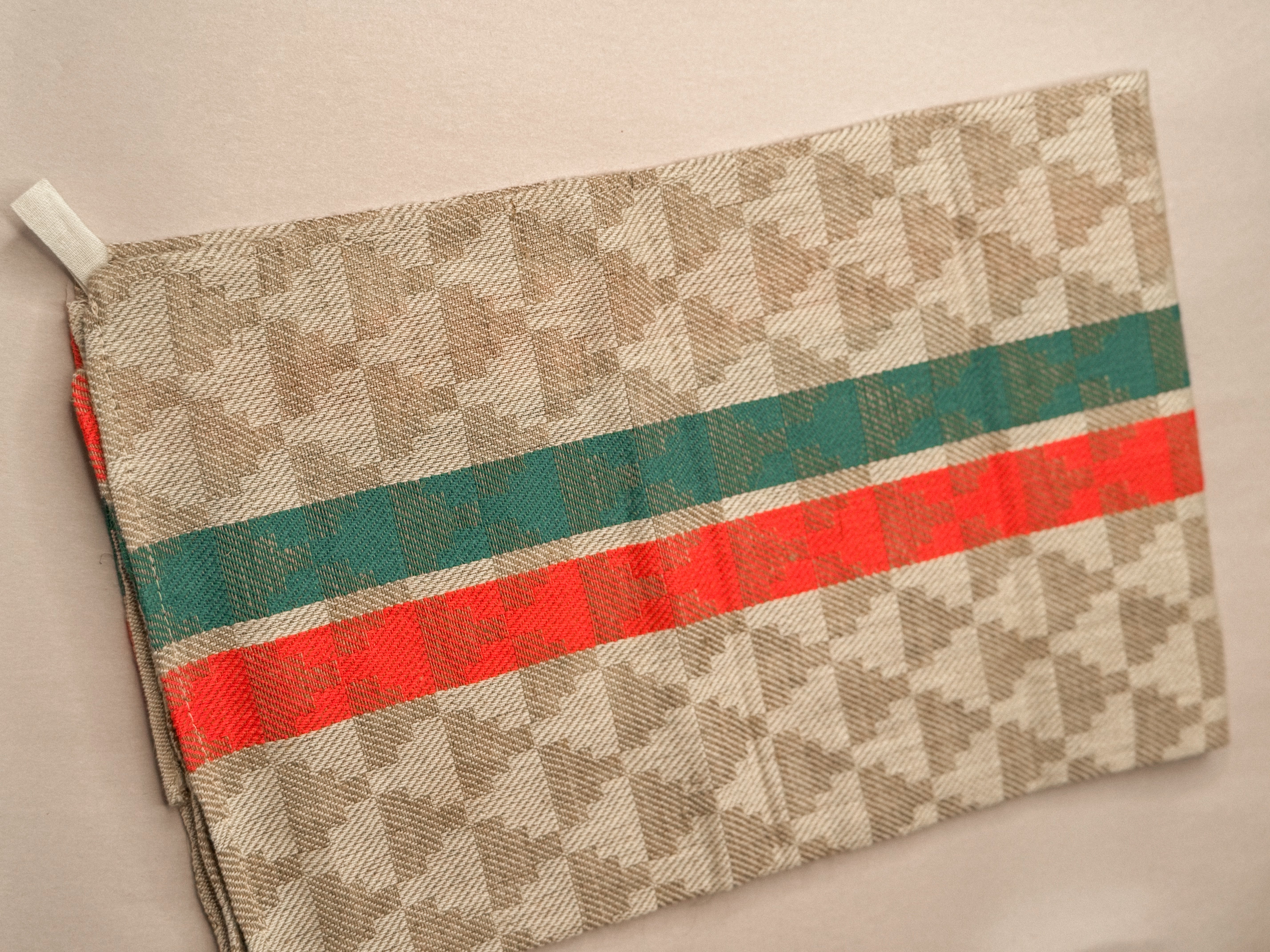 Vintage French Jacquard Torchon