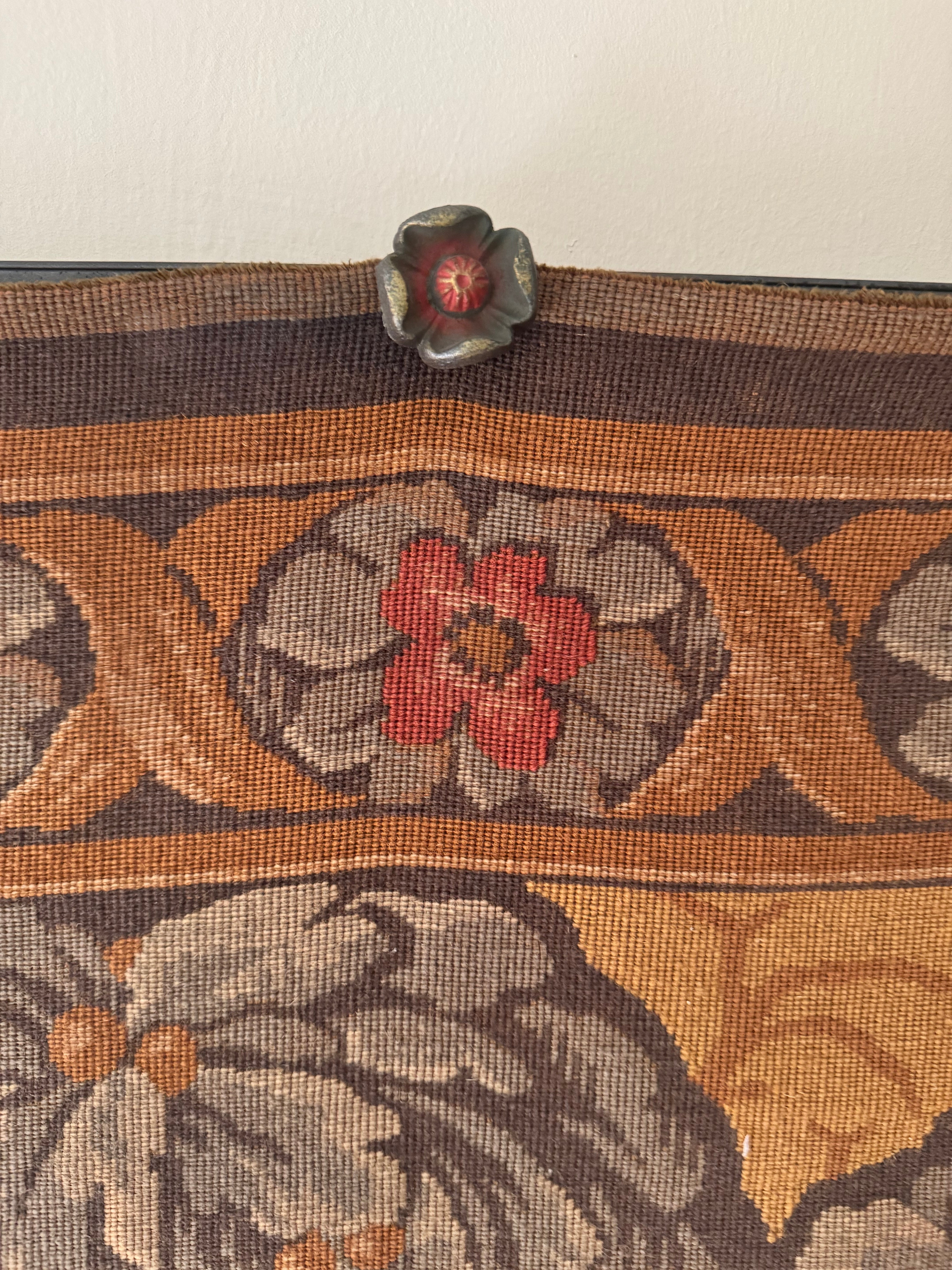 (Rod shipping) Jacquard-Woven Pastoral Tapestry