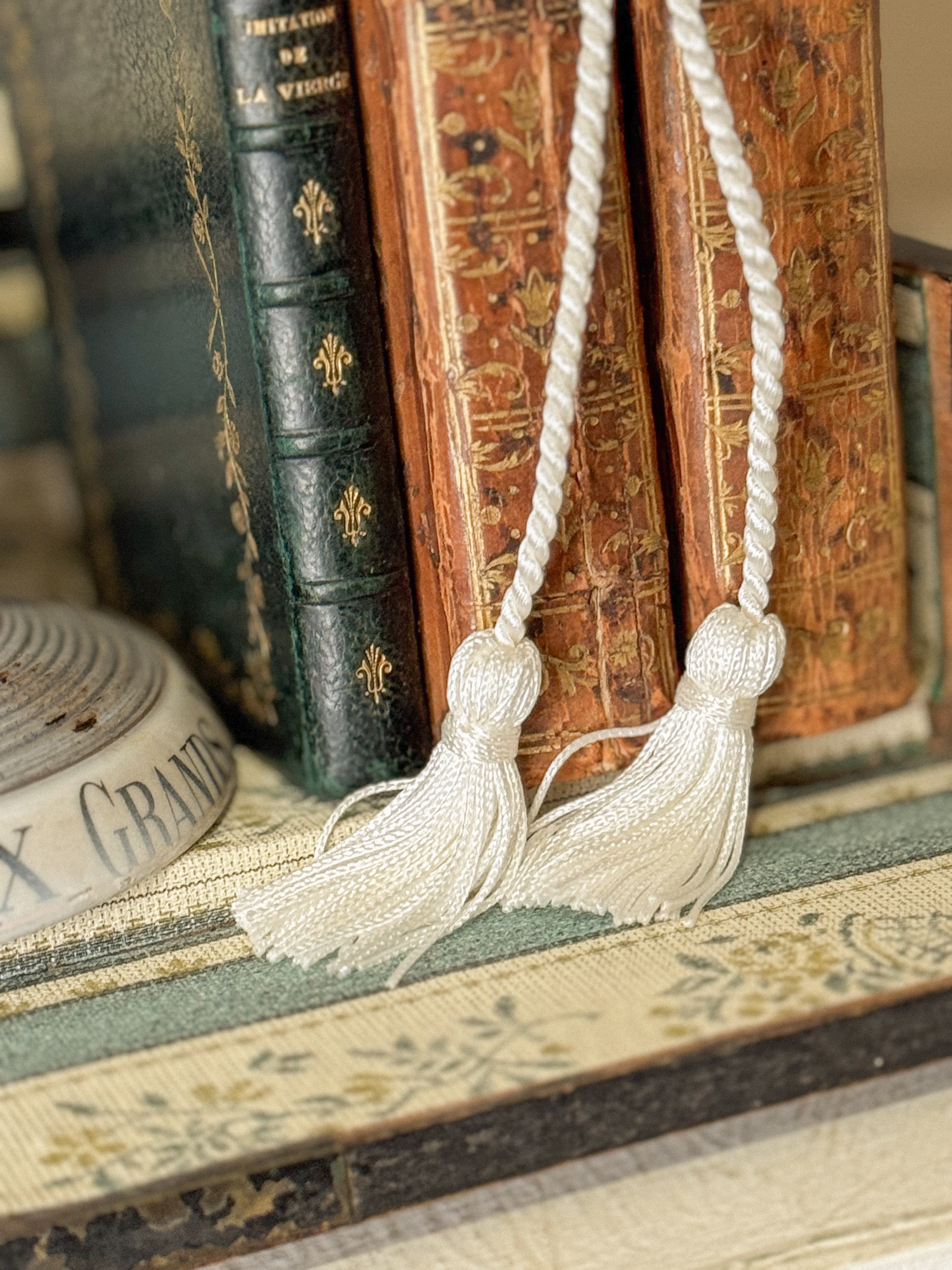 Set of 18c leather books