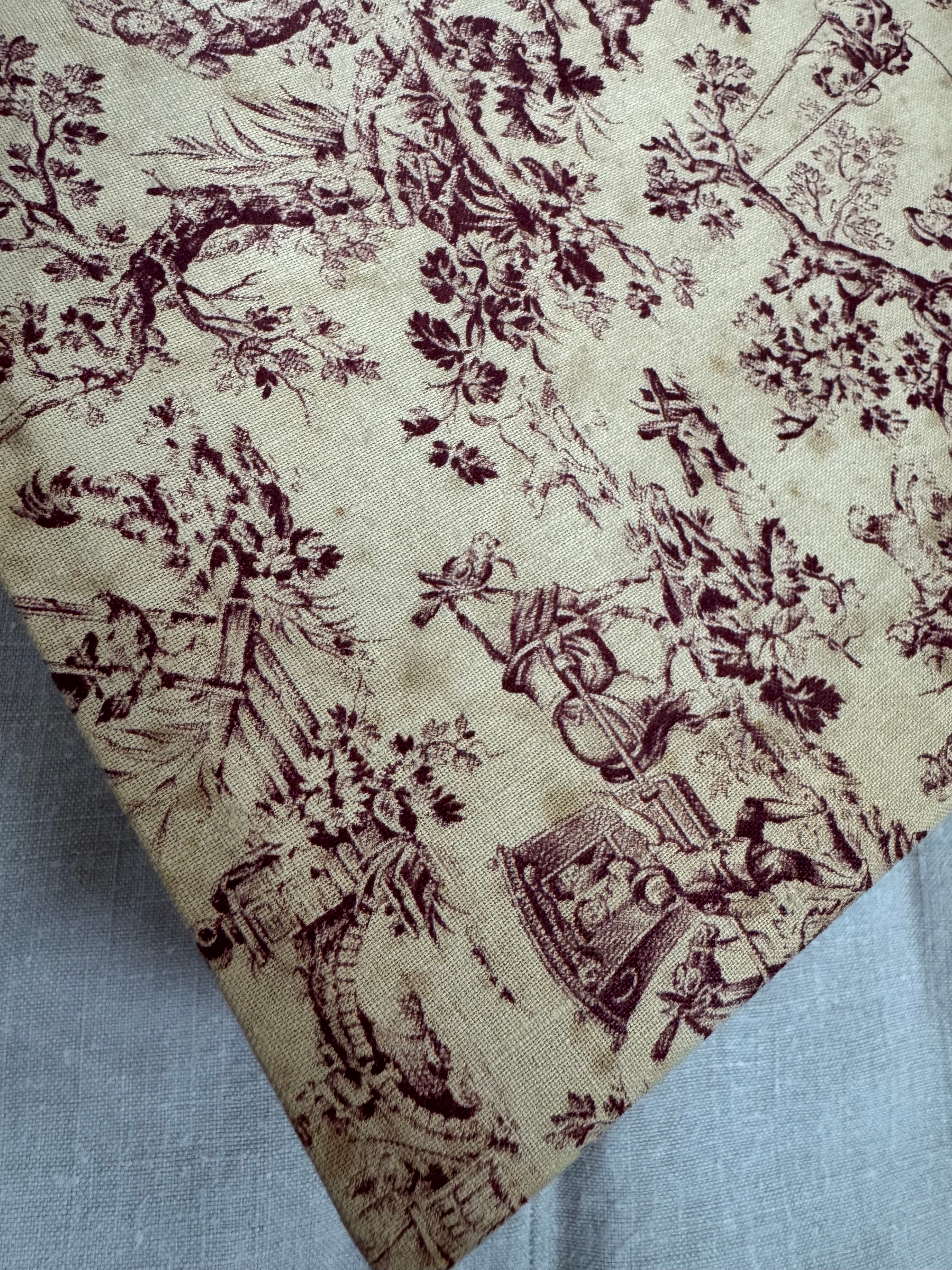 Antique Toile Box