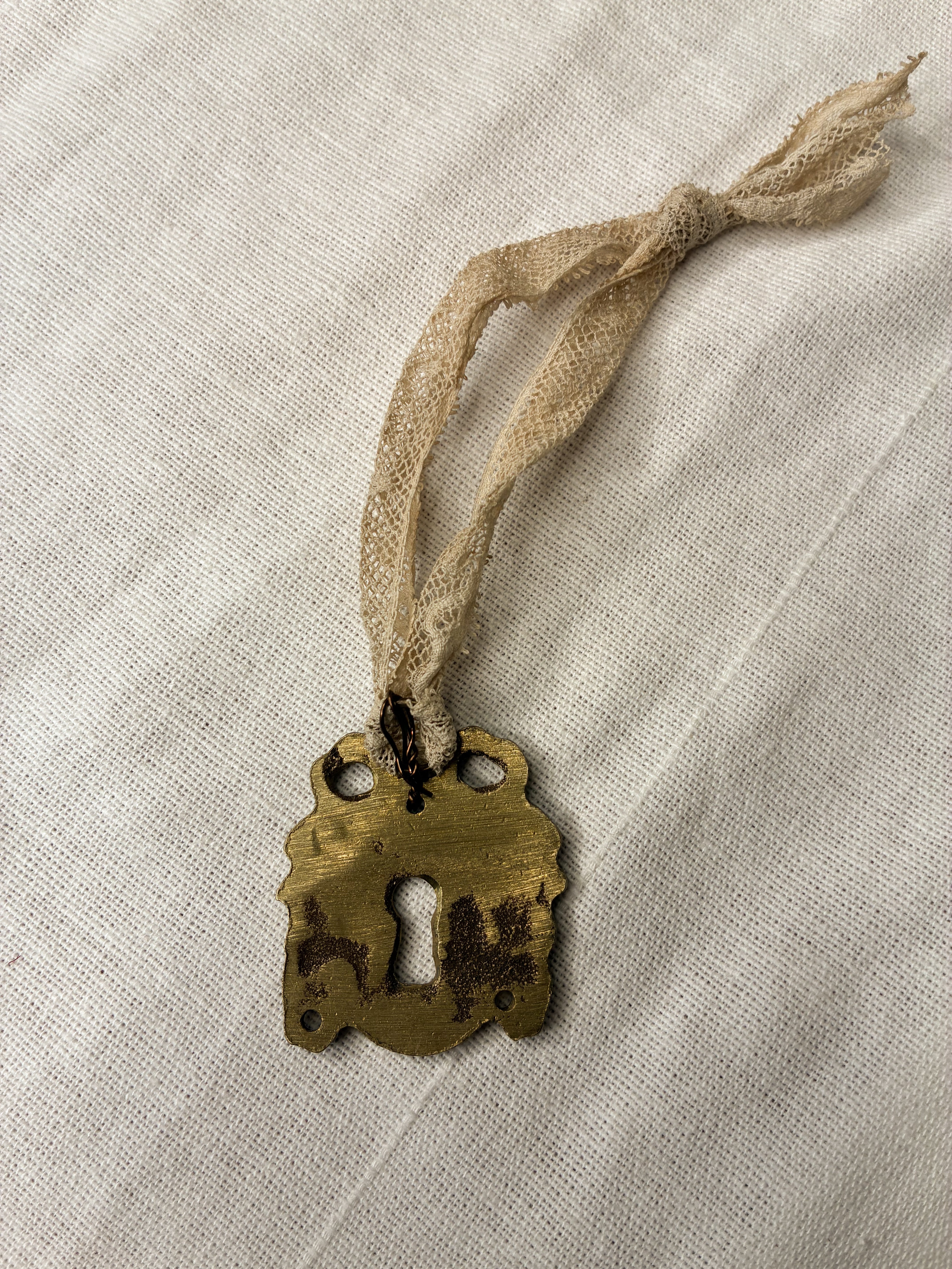 Serrure de Noël I - 19c dentille