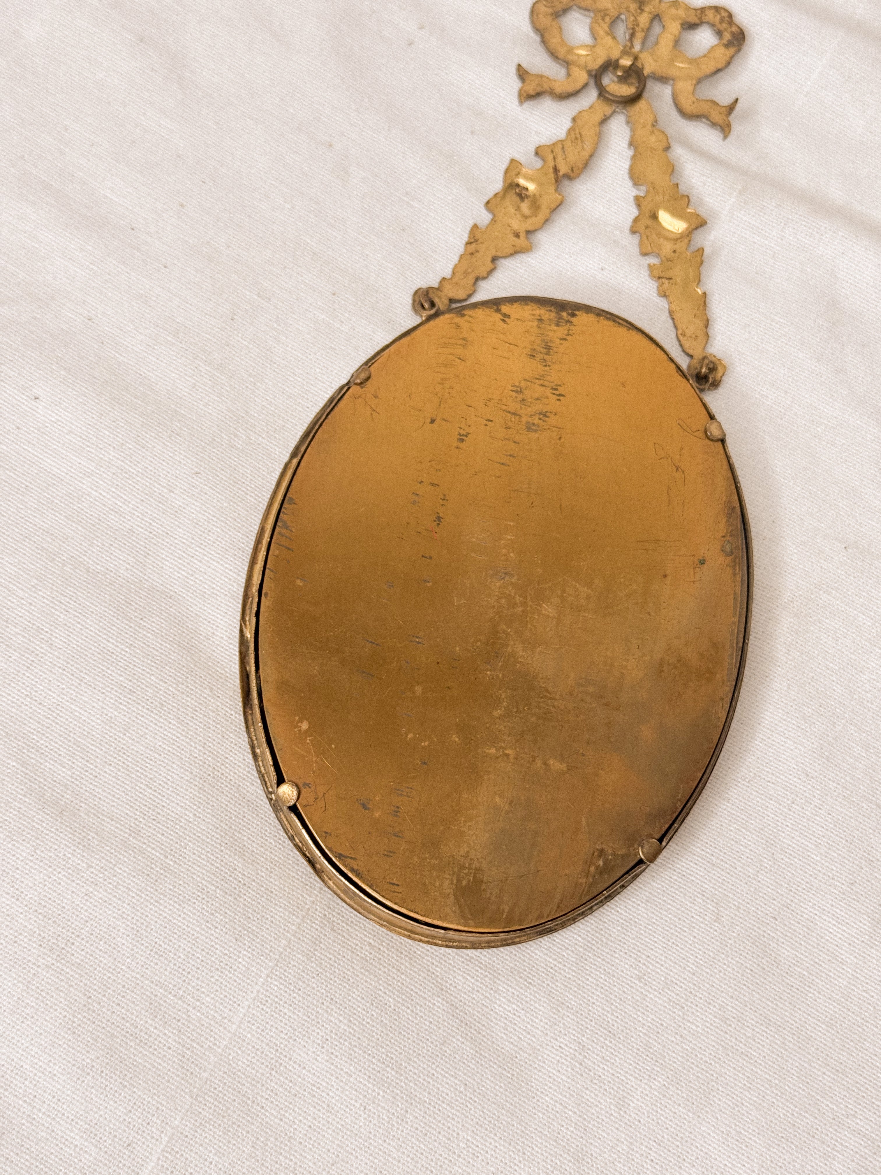 Antique Gilded Bronze Frame