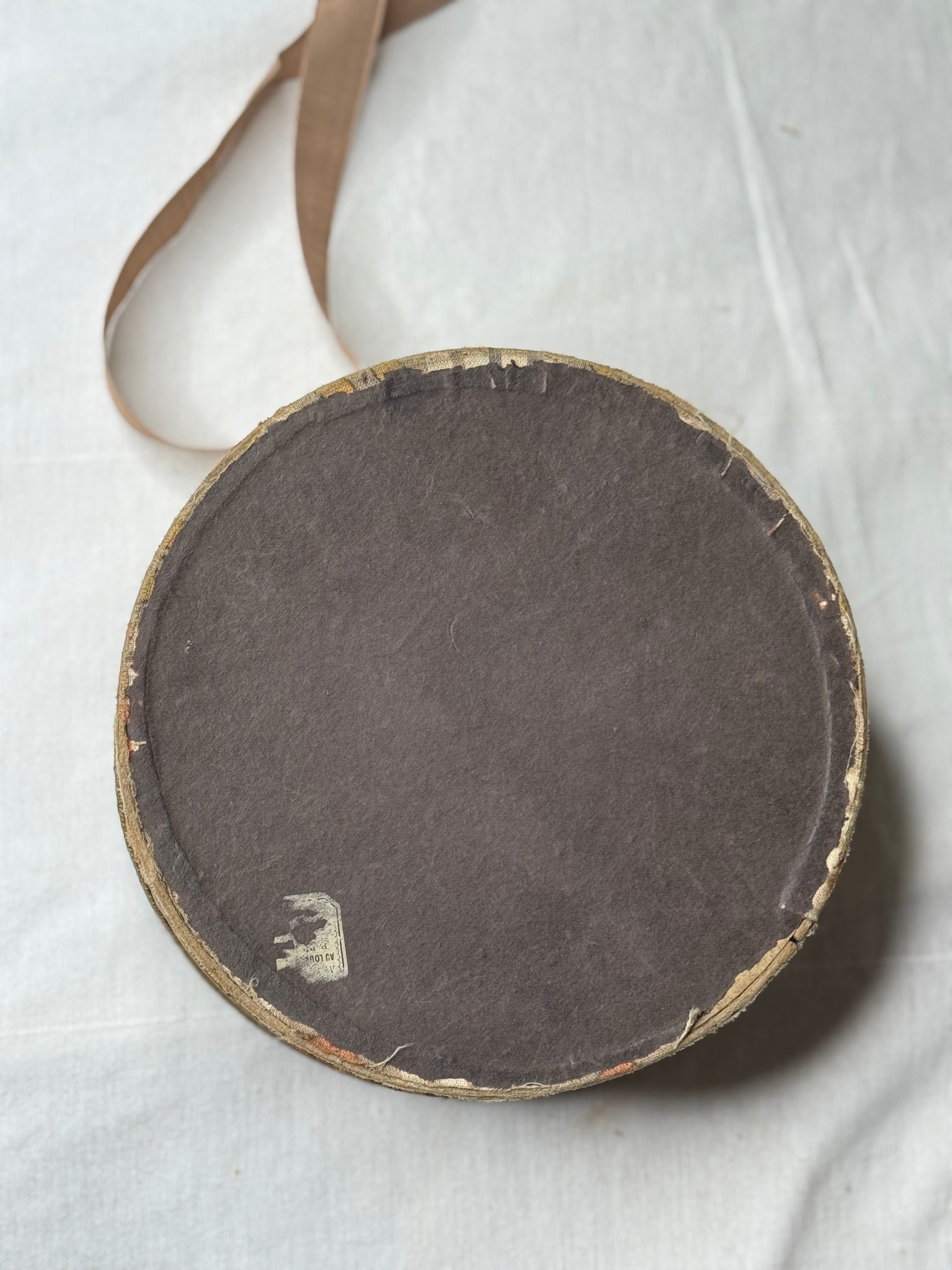 Vintage French Fabric Box
