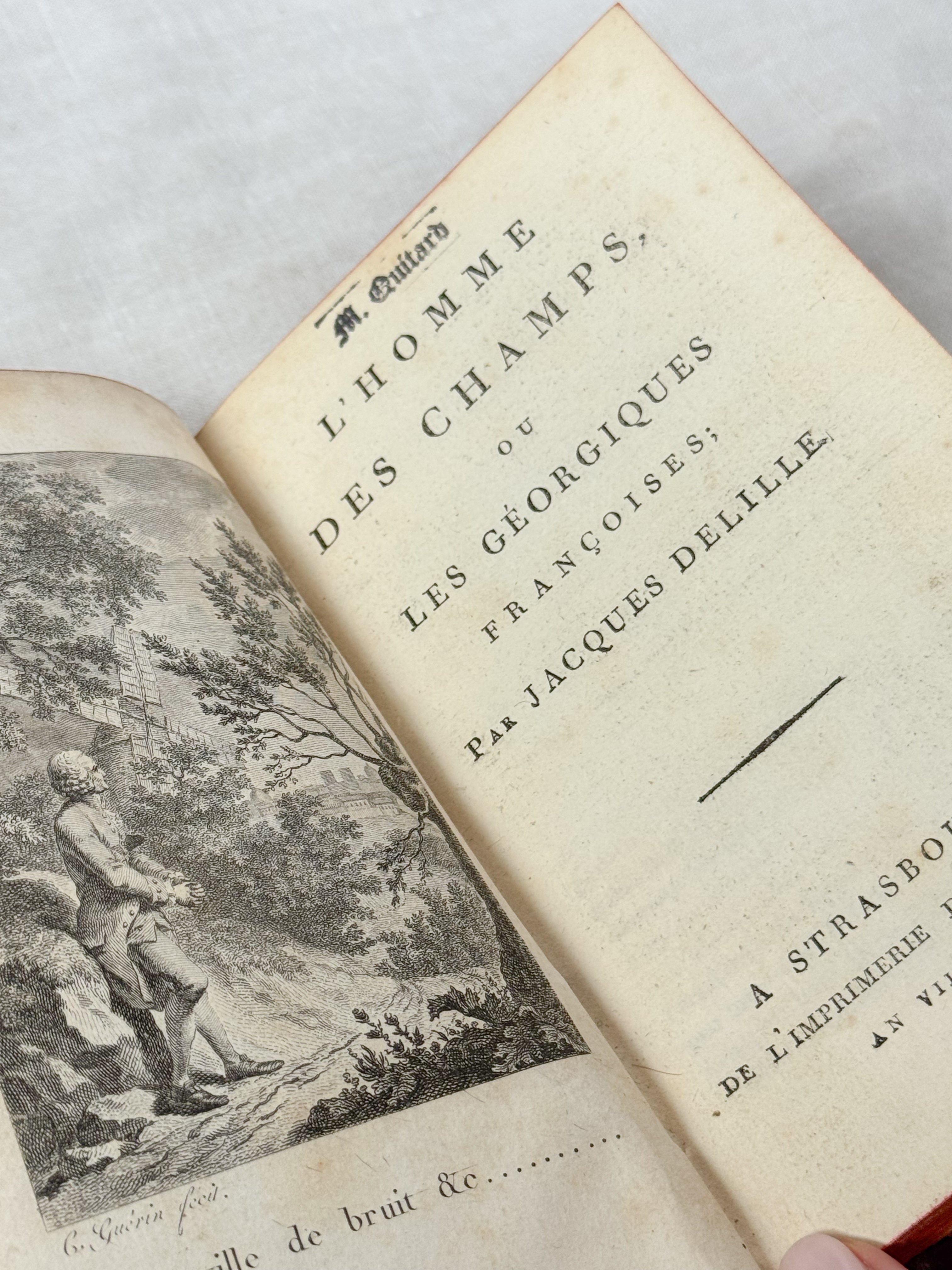 L’Homme des Champs, 1800