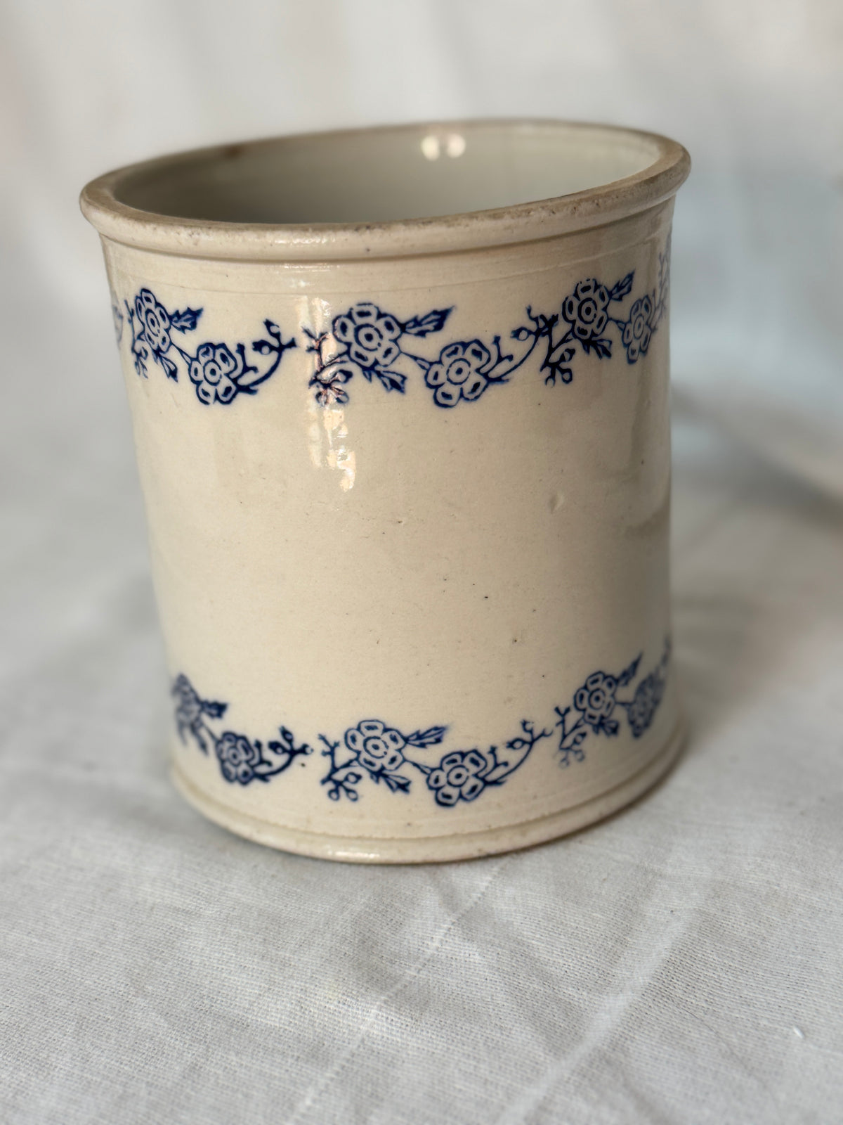 Antique French Saint-Uze Farine Canister