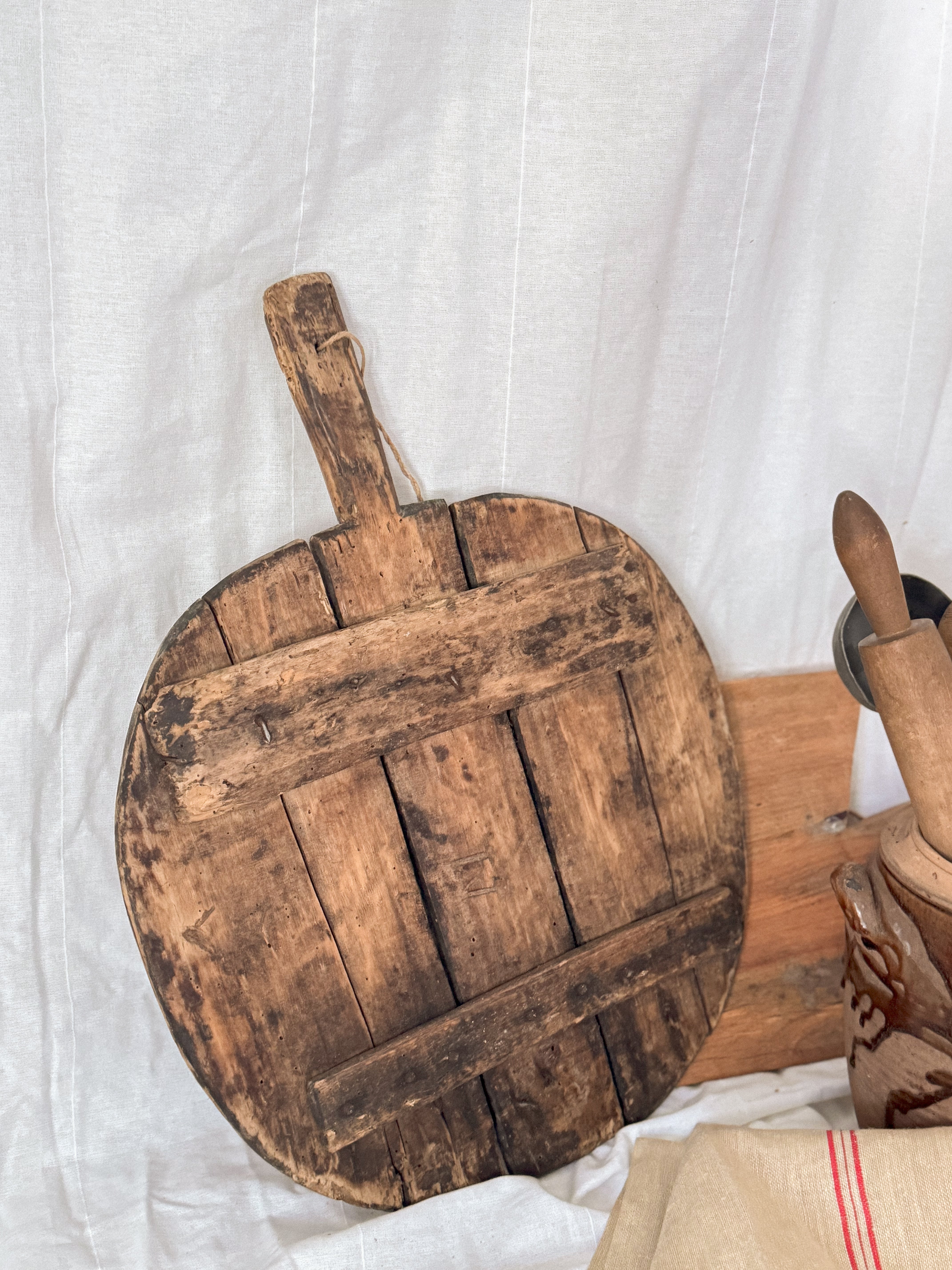 Antique French bread board