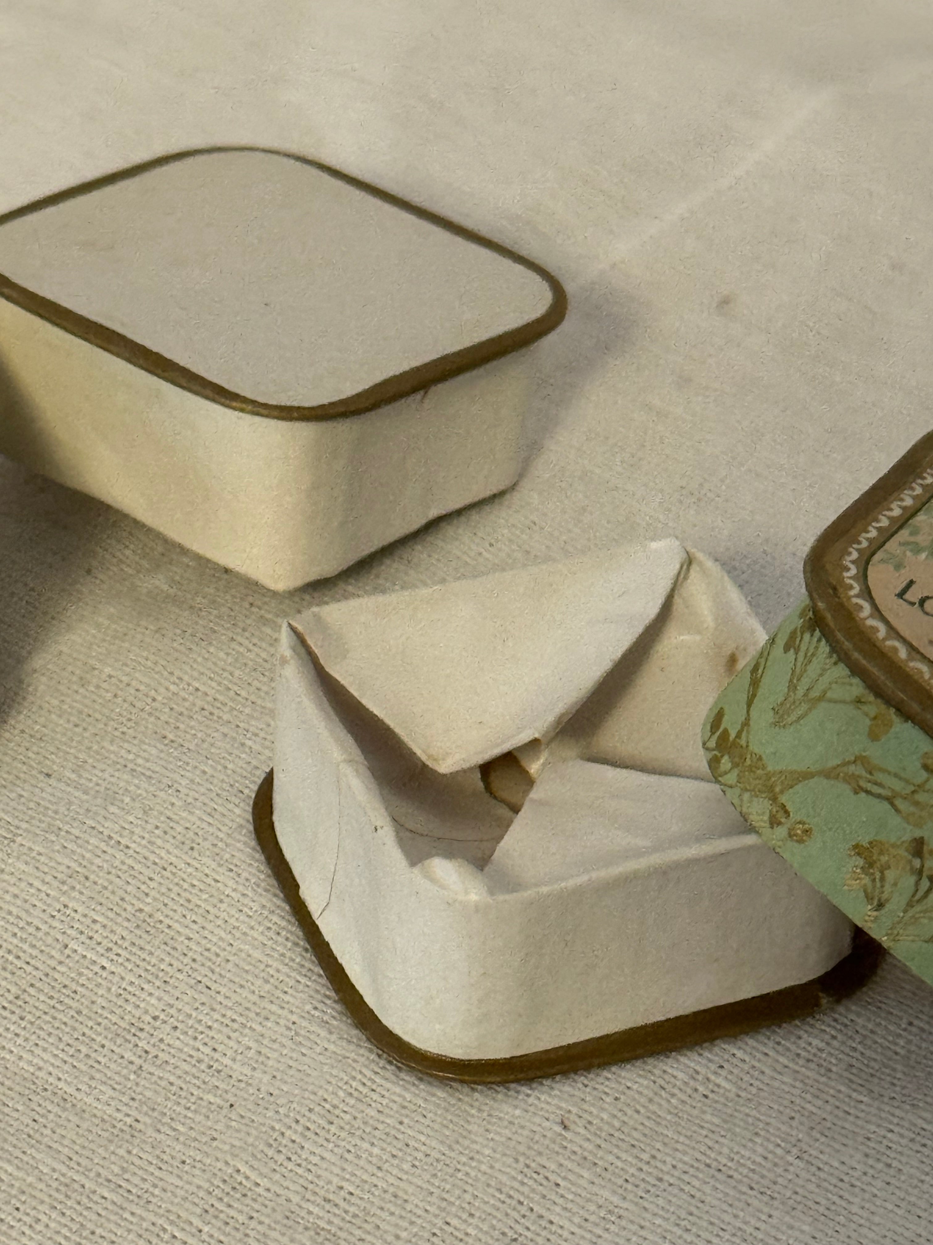 Vintage French Face Powder Box