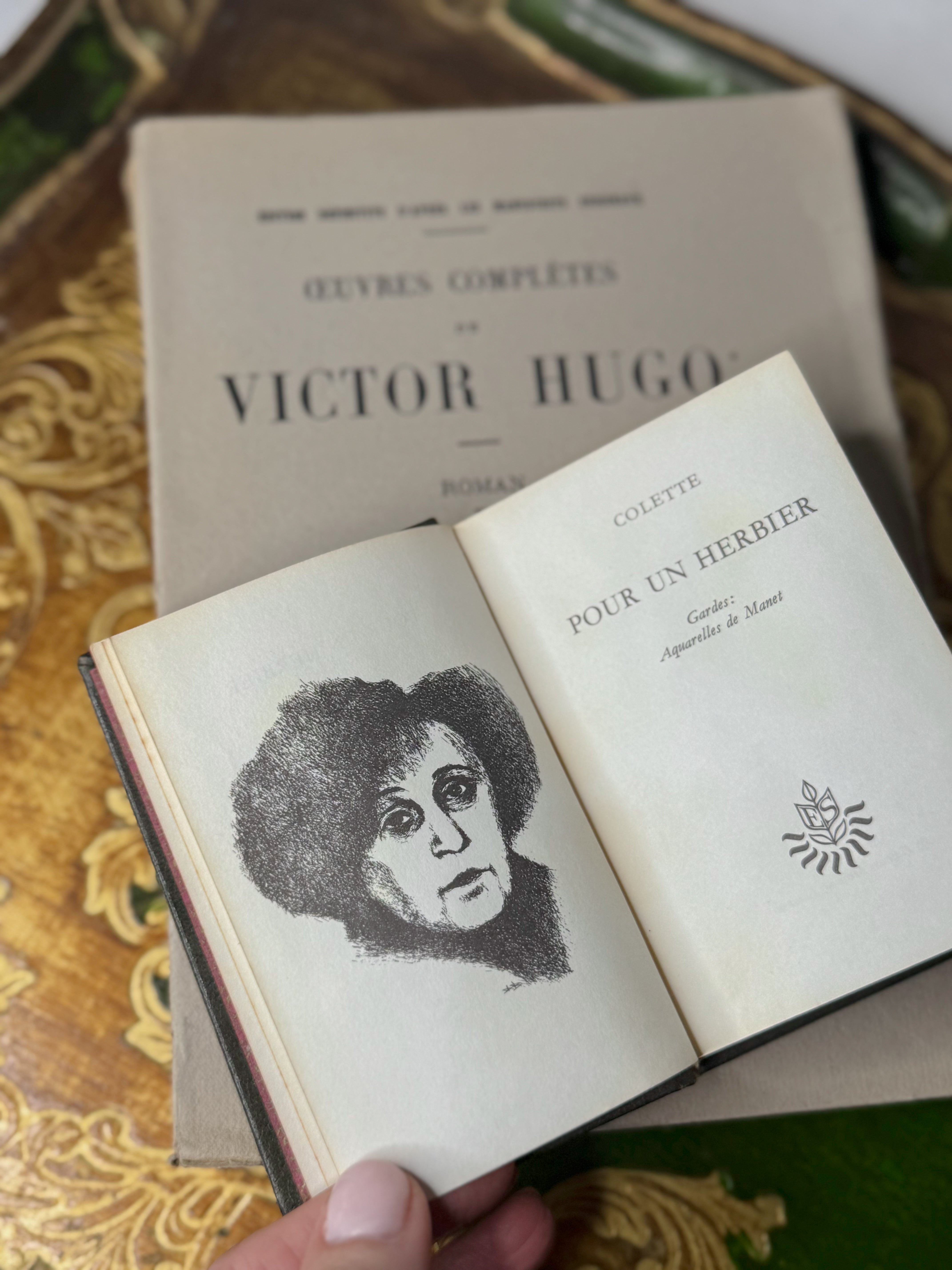 Vintage French Mini Book