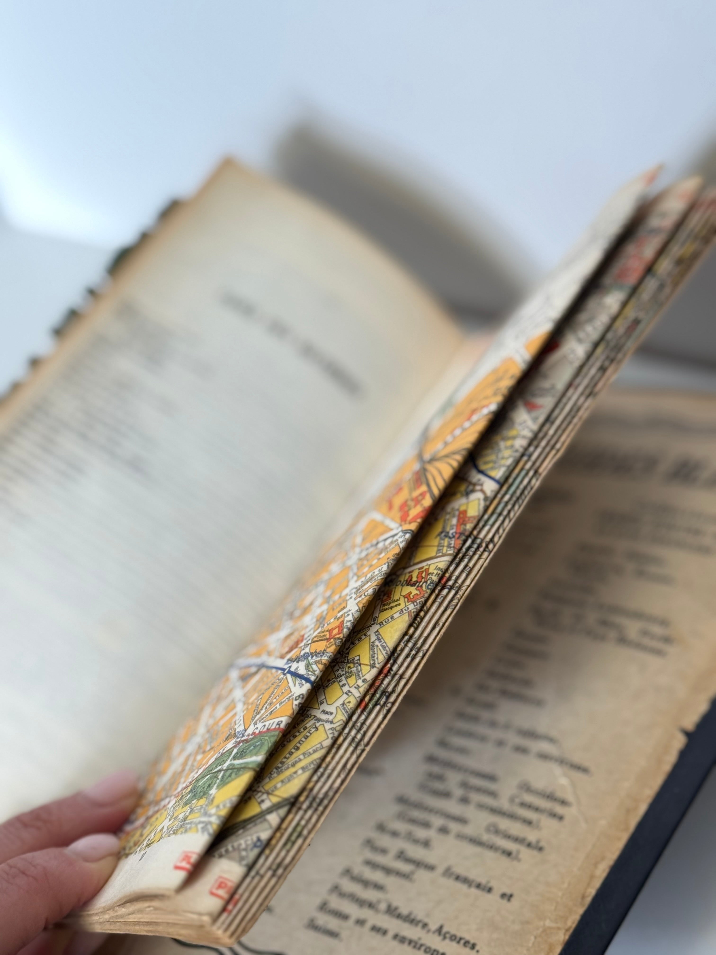 Vintage Paris Guide Book