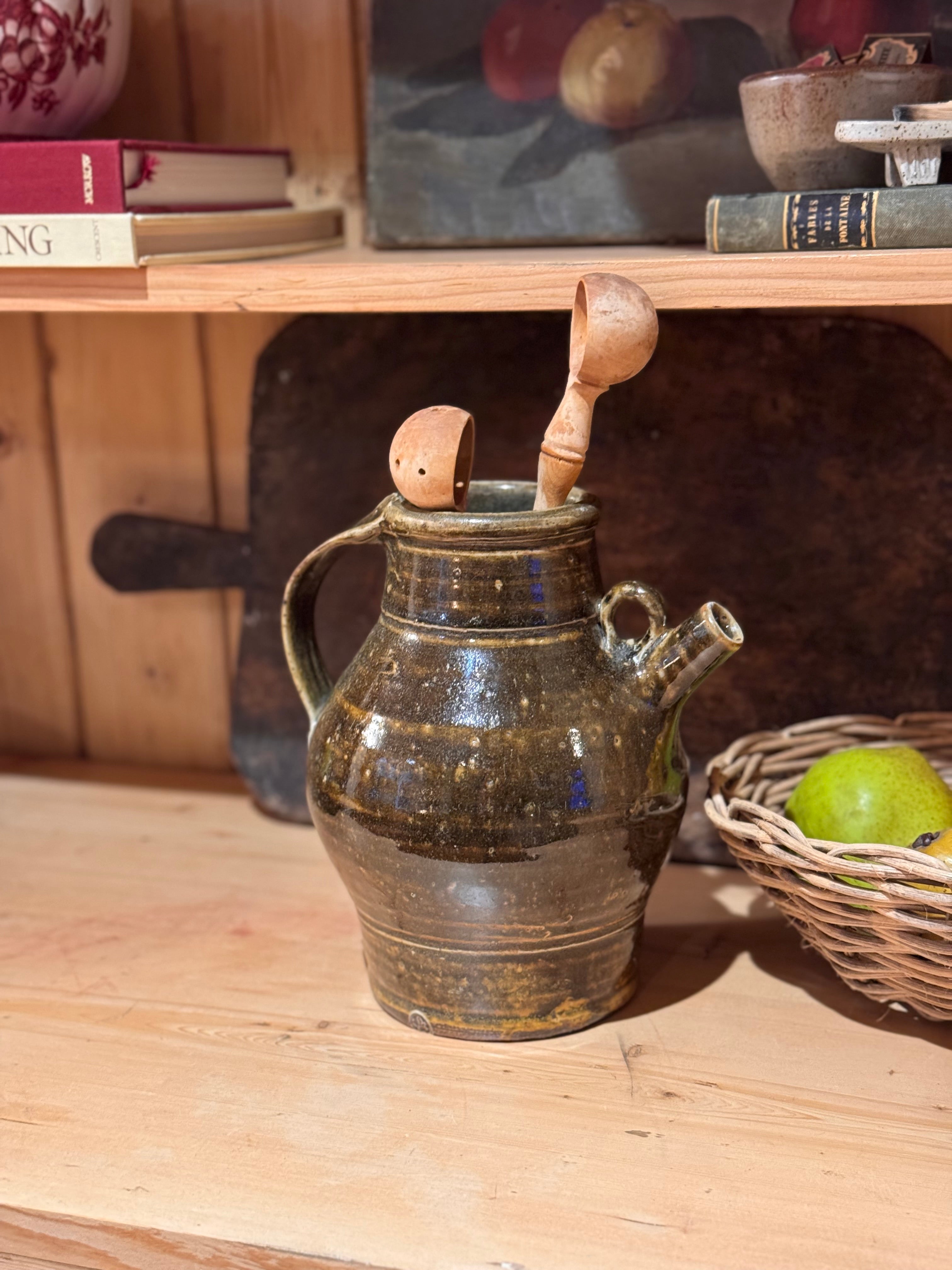 Vintage Stoneware Pitcher